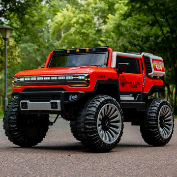 Cubbycoo Trailblazer V4 4x4 Battery Operated Jeep for Kids 2–8 Years