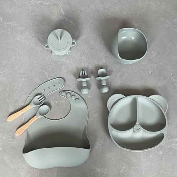 Cubbycoo Baby Feeding Set Ash
