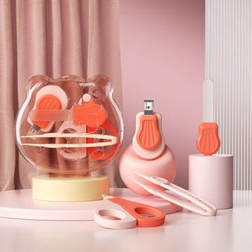 Cubbycoo Baby Nail Clipper Set Peach Pink