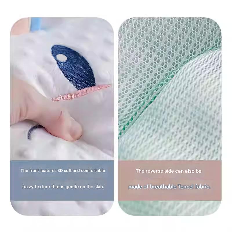 Newborn anti-spit-up pillow for safe feeding and sleep