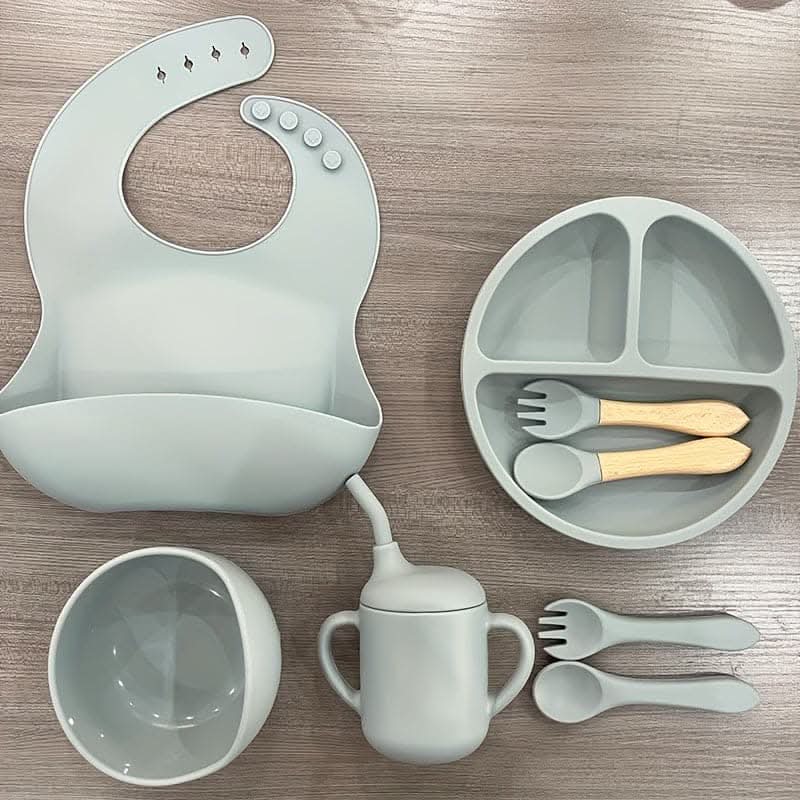 Cubbycoo Baby Feeding Set Ash