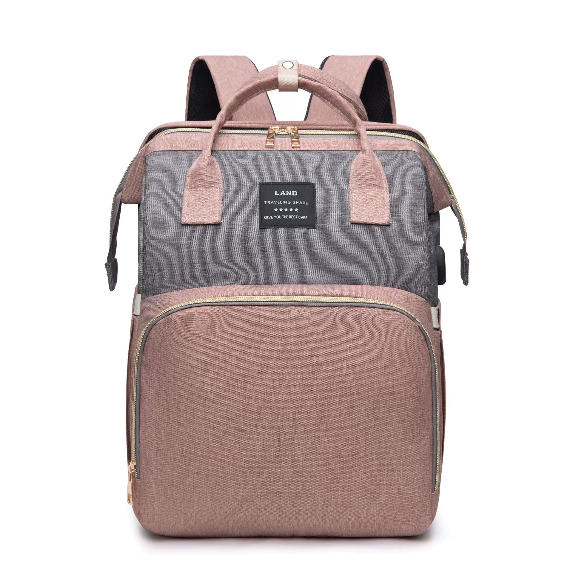 Diaper Backpack + Crib - ₹2,799 | Foldable & Portable for Indian ...