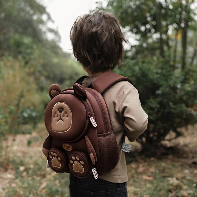 Cute Forest Animal Kids Backpack | Lightweight Preschool & Kindergarten Bag