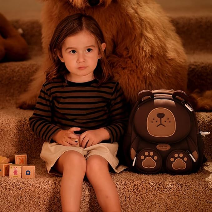 Cute Forest Animal Kids Backpack | Lightweight Preschool & Kindergarten Bag