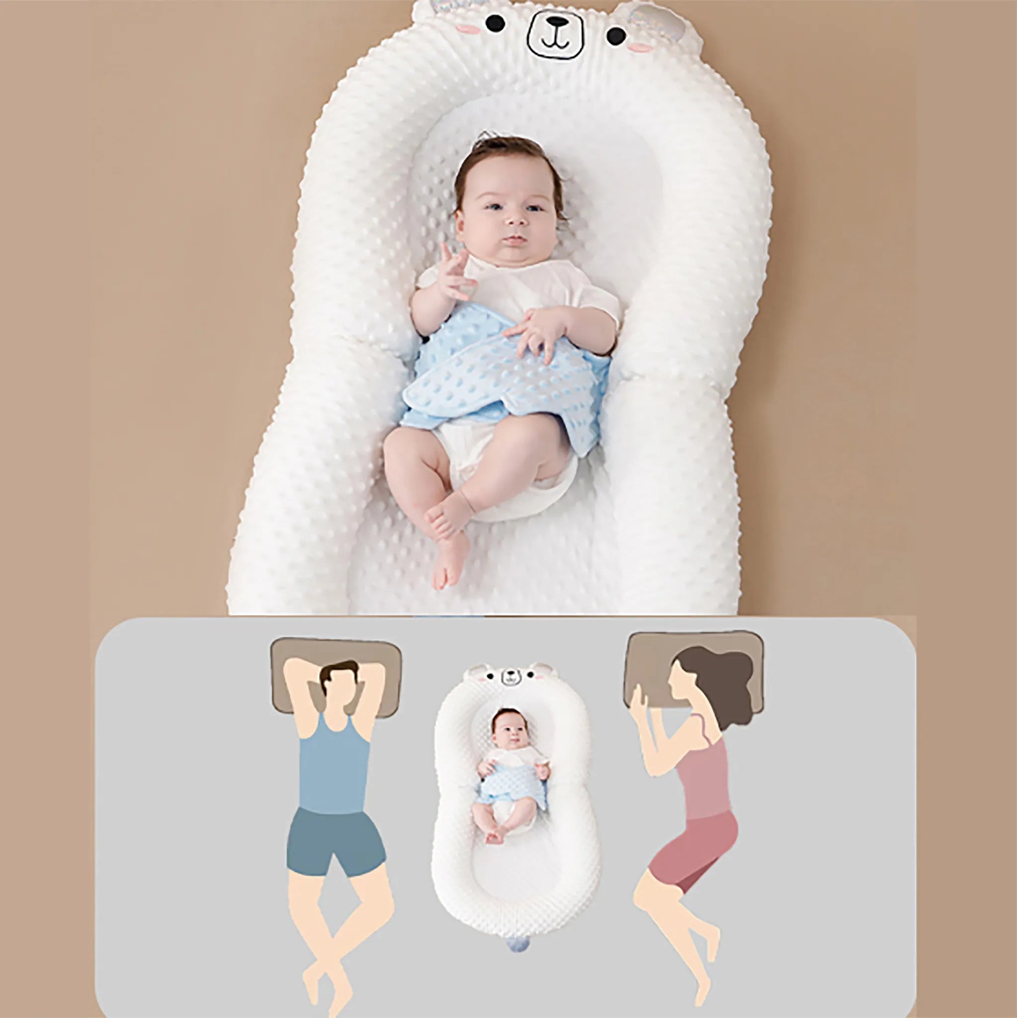 Cubbycoo Gubei Portable Newborn Sleeping Bed