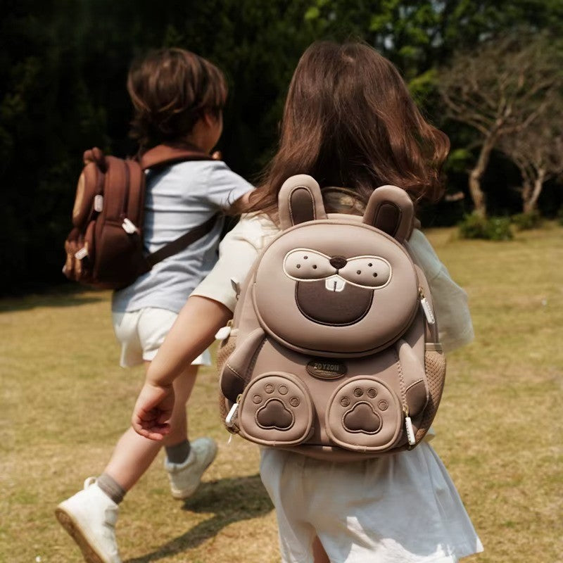 Cute Forest Animal Kids Backpack | Lightweight Preschool & Kindergarten Bag