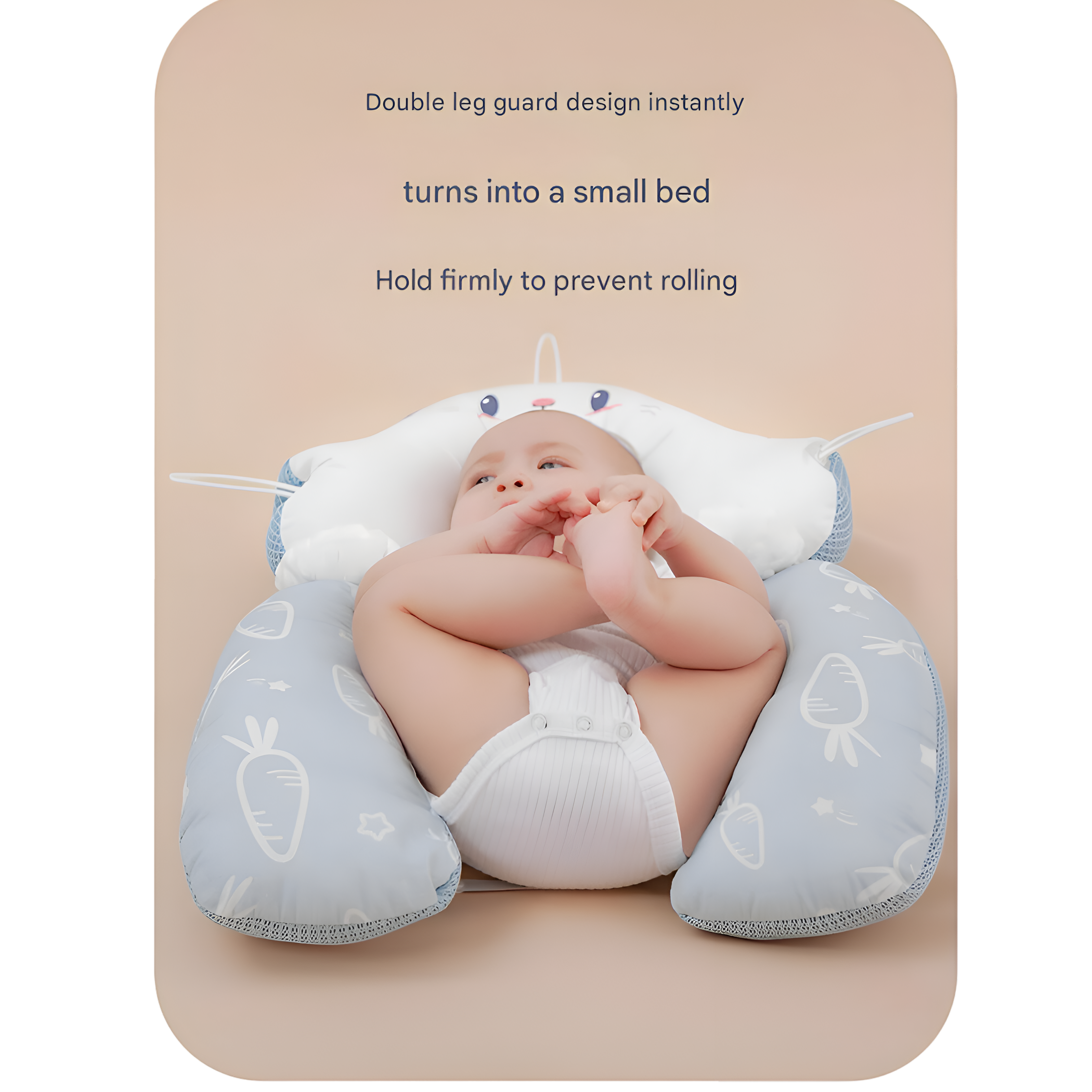 Baby shaping pillow for newborns to prevent head tilt and flat head adjustment pillow for baby exhaust soothing pillow for all seasons