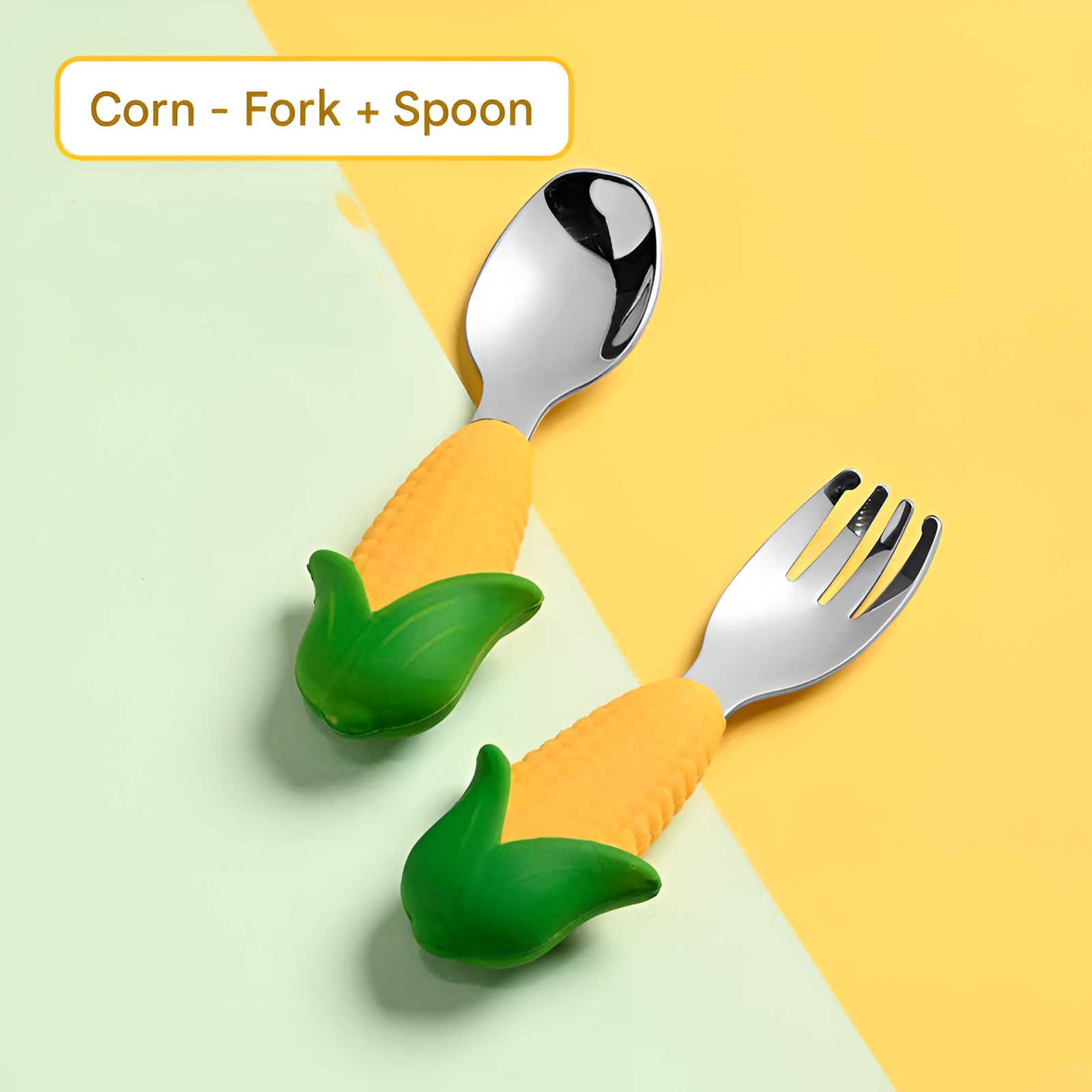 Tender Corn Silicone Plate for Kids – Fun, Safe, and Mess-Free Feeding