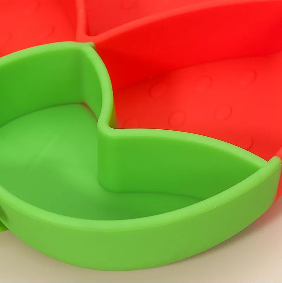 Strawberry  Silicone Plate for Kids – Fun, Safe, and Mess-Free Feeding