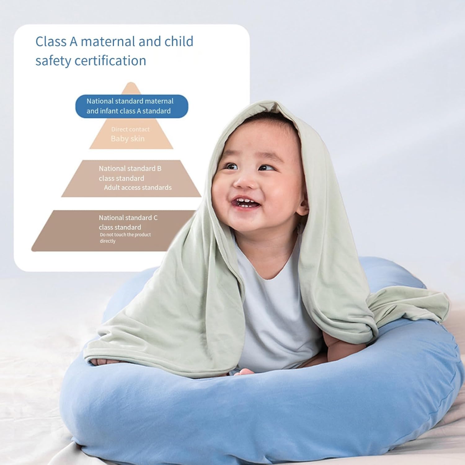 Cubbycoo Gubei Newborn Bionic Sleeping Bed Blue