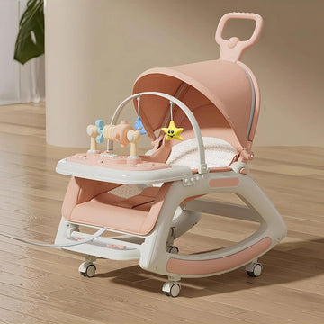 Cubbycoo 5-in-1 Convertible Baby Rocker | Swing, Feeding, and Sleeping Chair