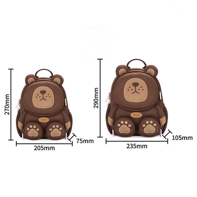Cute Forest Animal Kids Backpack | Lightweight Preschool & Kindergarten Bag