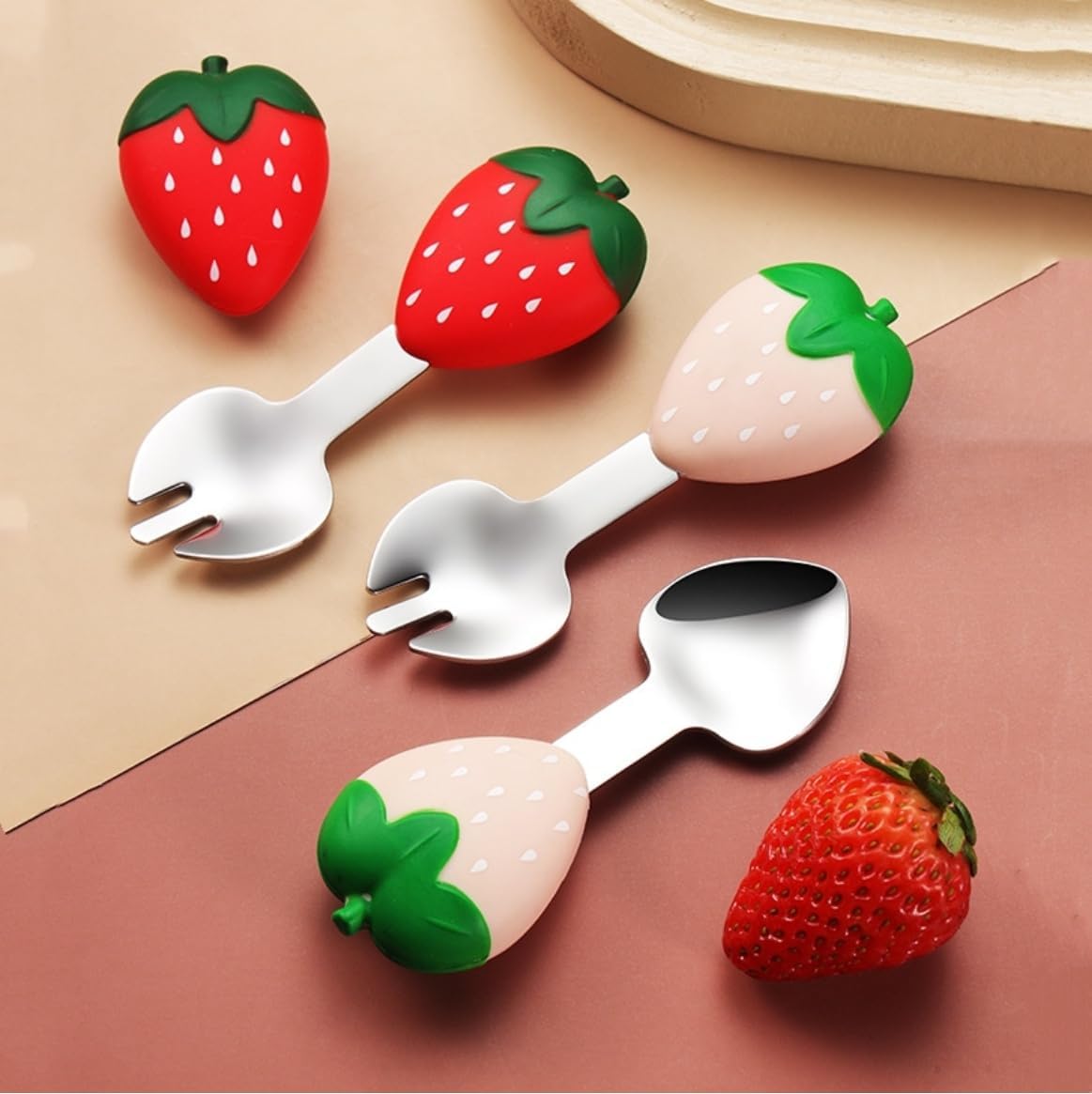 Strawberry  Silicone Plate for Kids – Fun, Safe, and Mess-Free Feeding