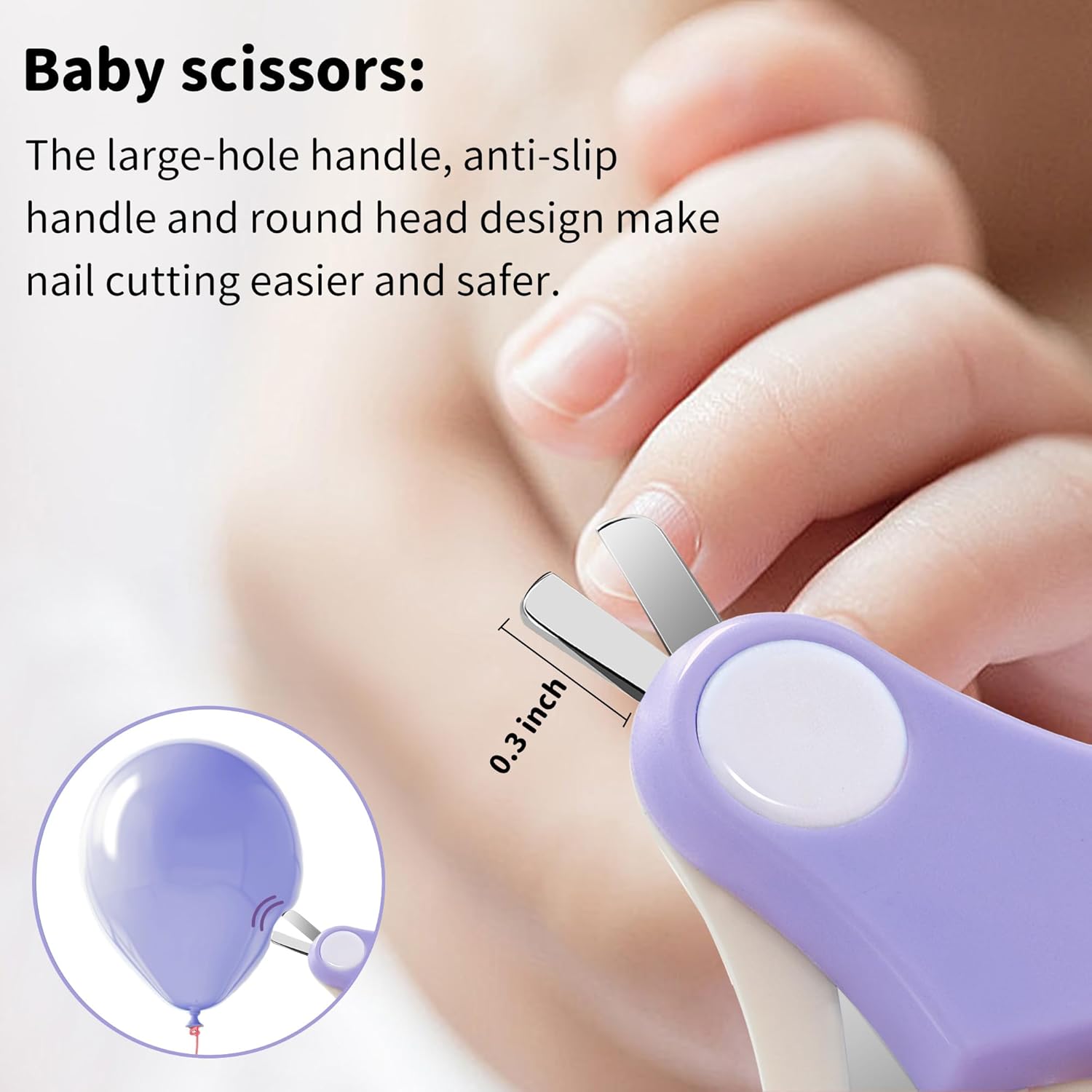 Cubbycoo Baby Nail Clipper Set (Green/Purple/Pink)