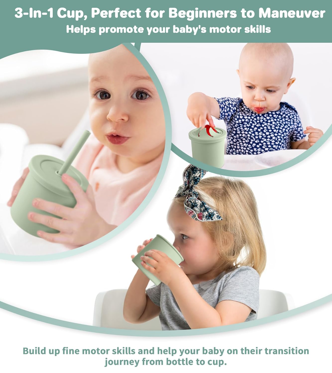 Cubbycoo Baby Feeding Set Green