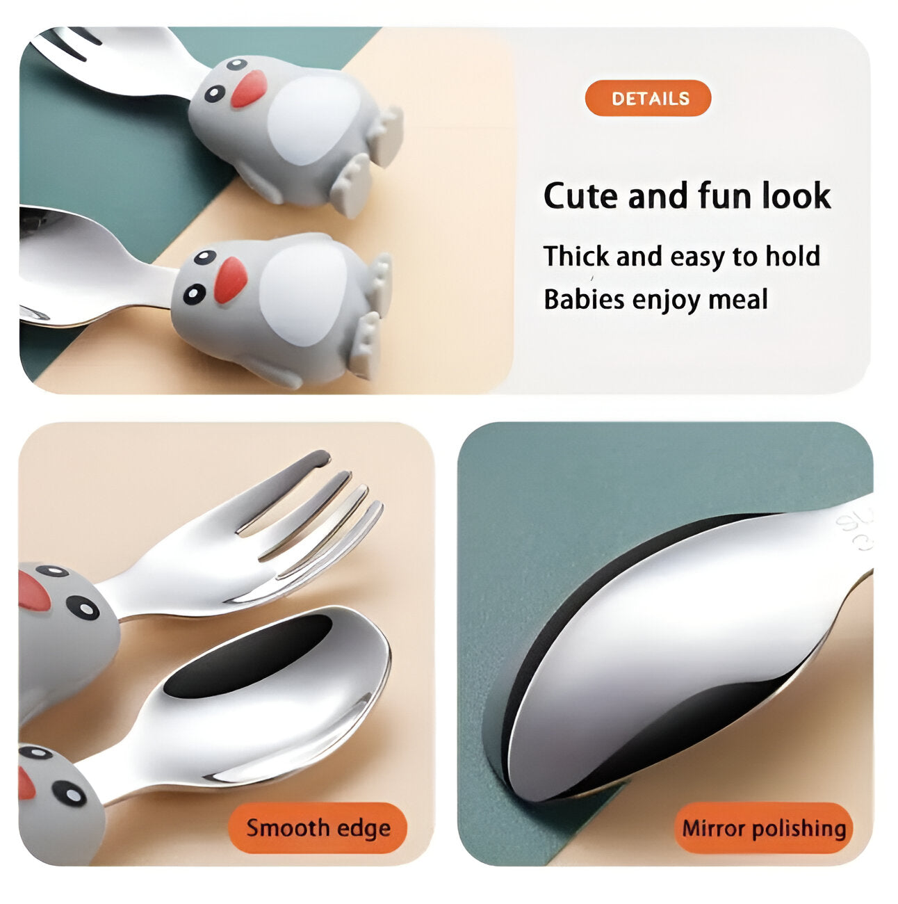 Cute Penguin Silicone Plate – Fun, Safe, and Mess-Free Feeding