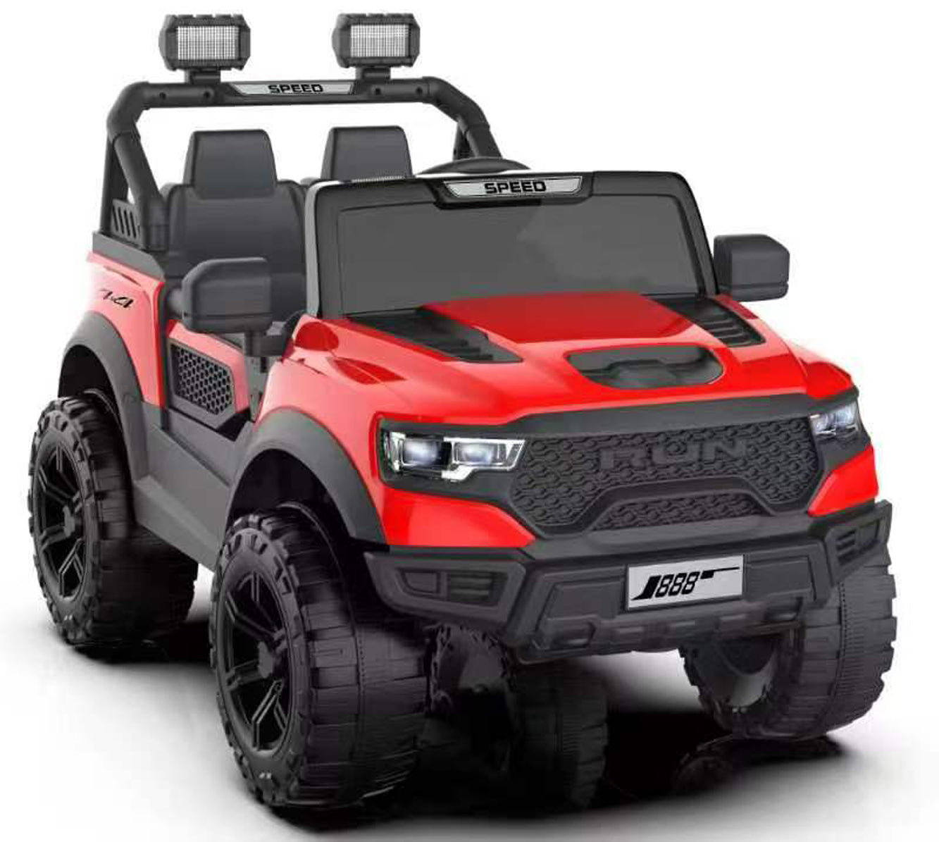 Cubbycoo StormRider 4x4 Kids Electric Jeep with Bluetooth for Kids Aged 2–6 Years For Boys & Girls