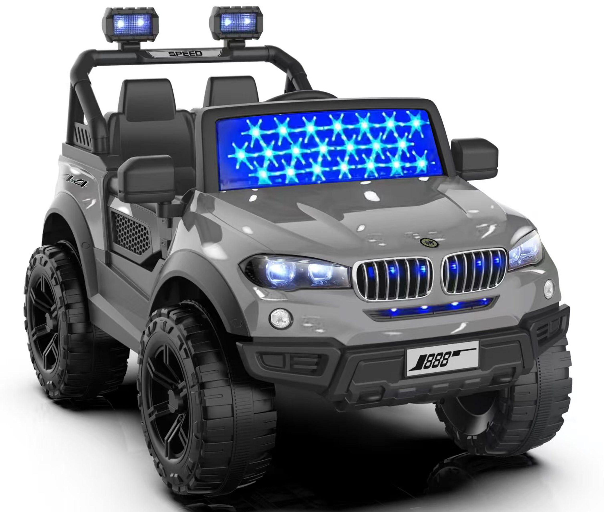 Cubbycoo TurboCruze X6 4x4 Ride-On Jeep for Kids 2 to 6 Years