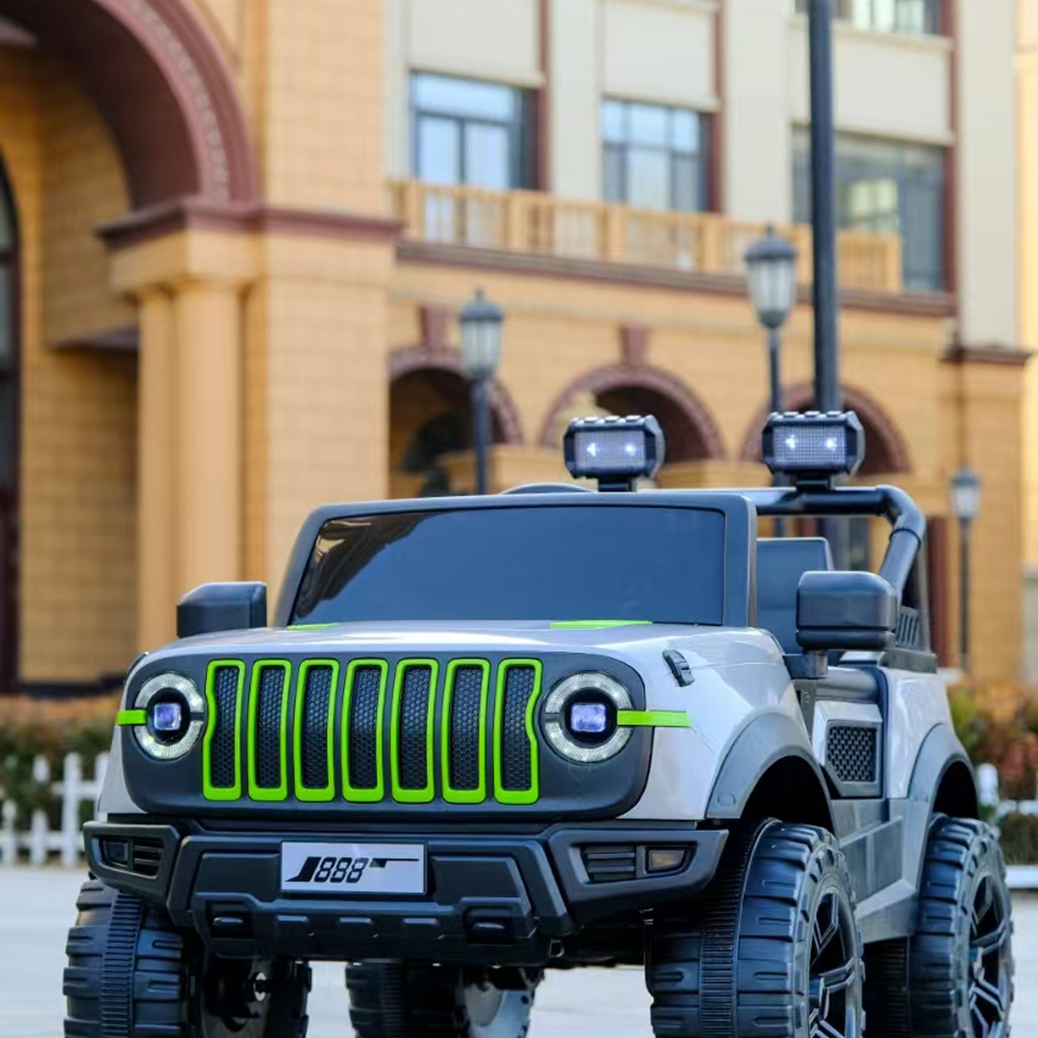 Cubbycoo GlazeRider Z4 4x4 Kids Electric Ride-On Jeep for Kids 2 to 6 Years Boys & Girls