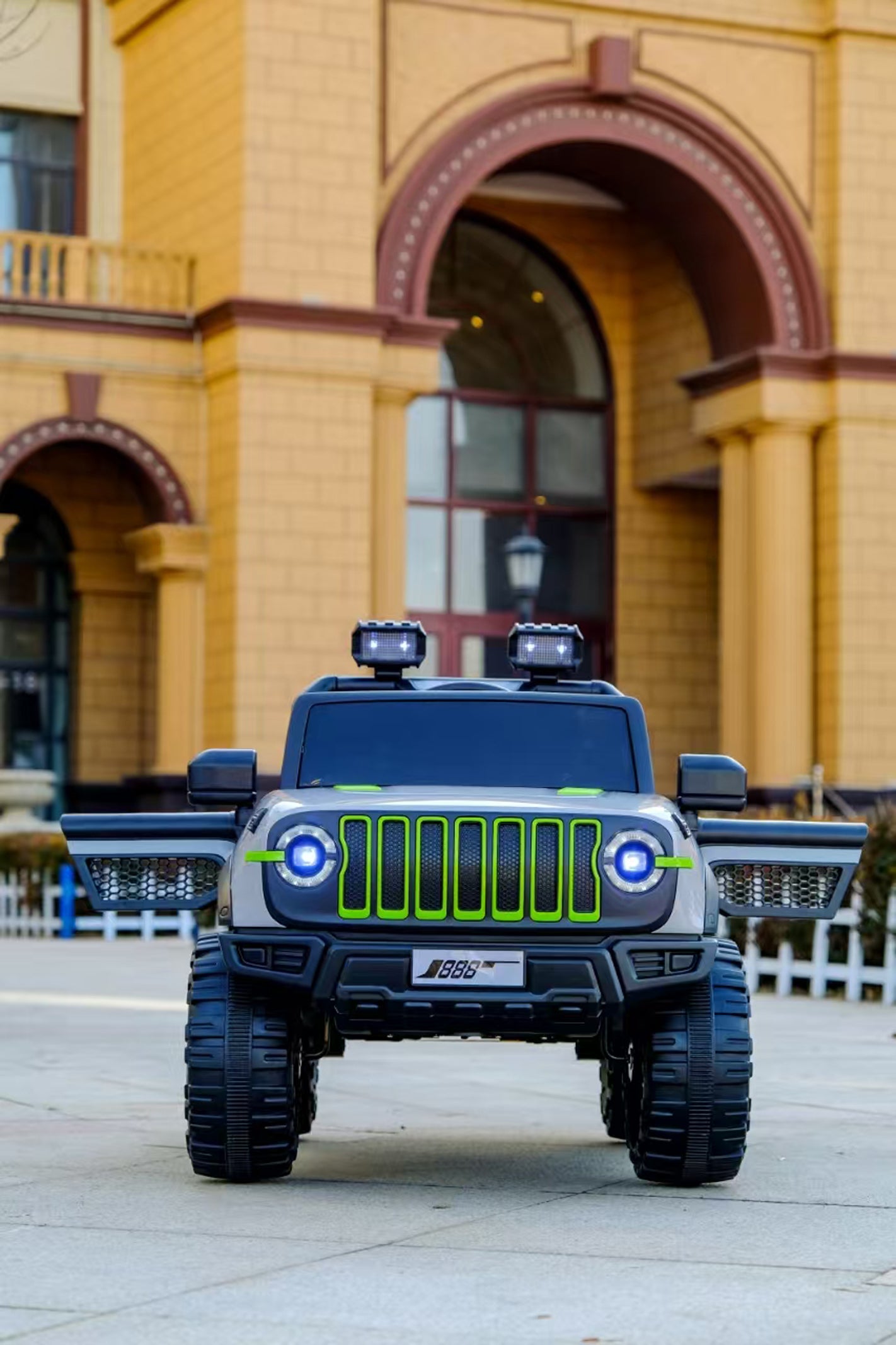Cubbycoo GlazeRider Z4 4x4 Kids Electric Ride-On Jeep for Kids 2 to 6 Years Boys & Girls