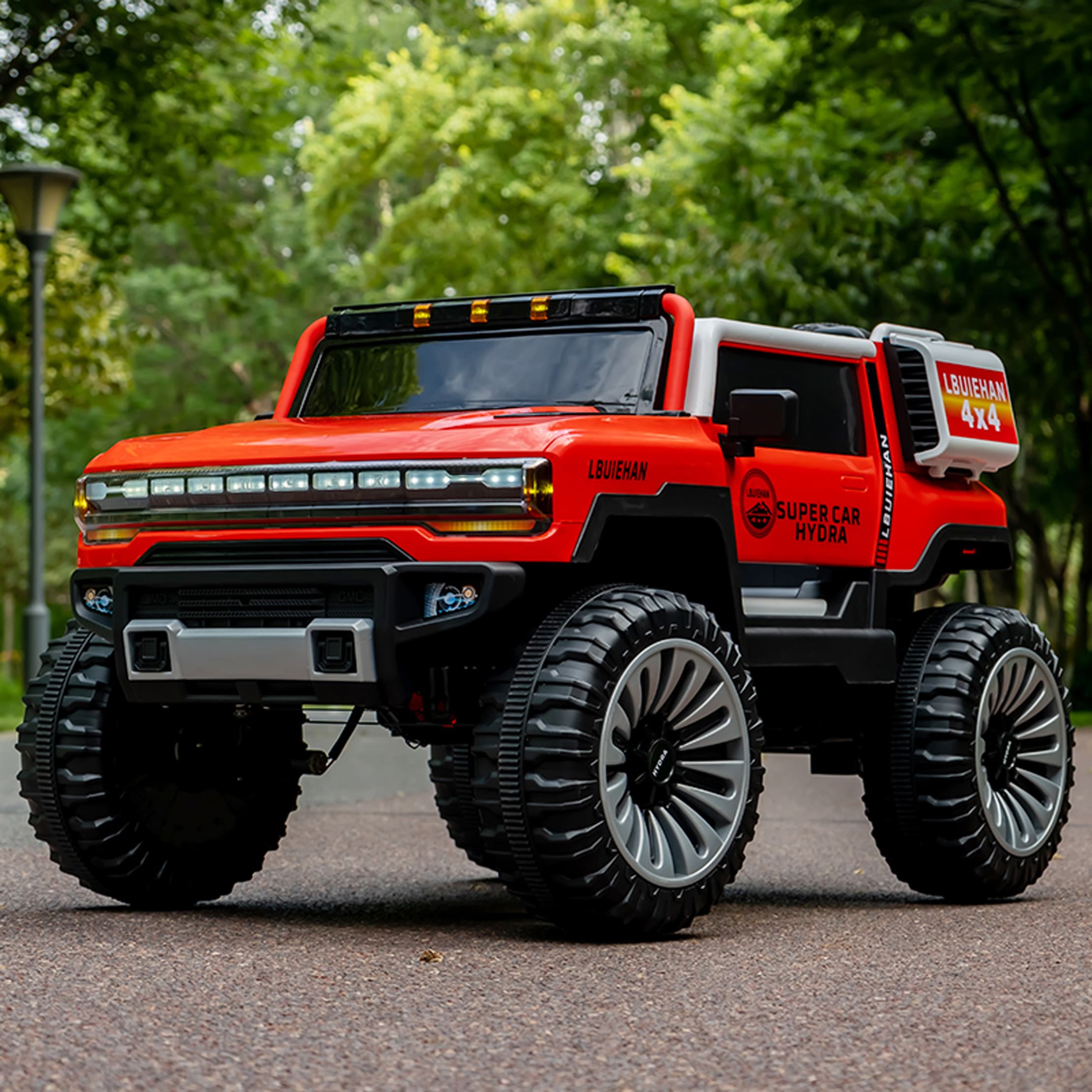 Cubbycoo Trailblazer V4 4x4 Battery Operated Jeep for Kids 2–8 Years