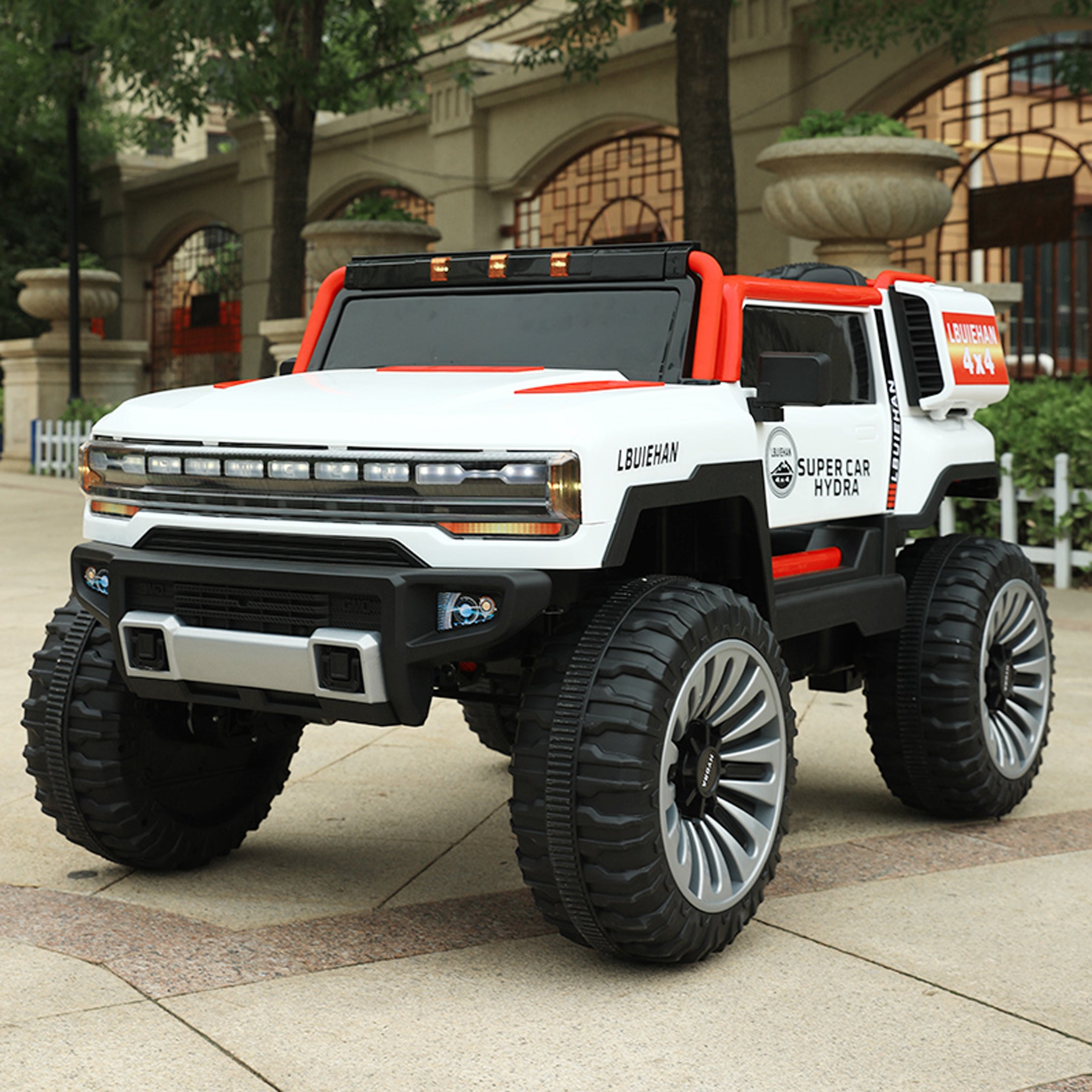 Cubbycoo Trailblazer V4 4x4 Battery Operated Jeep for Kids 2–8 Years