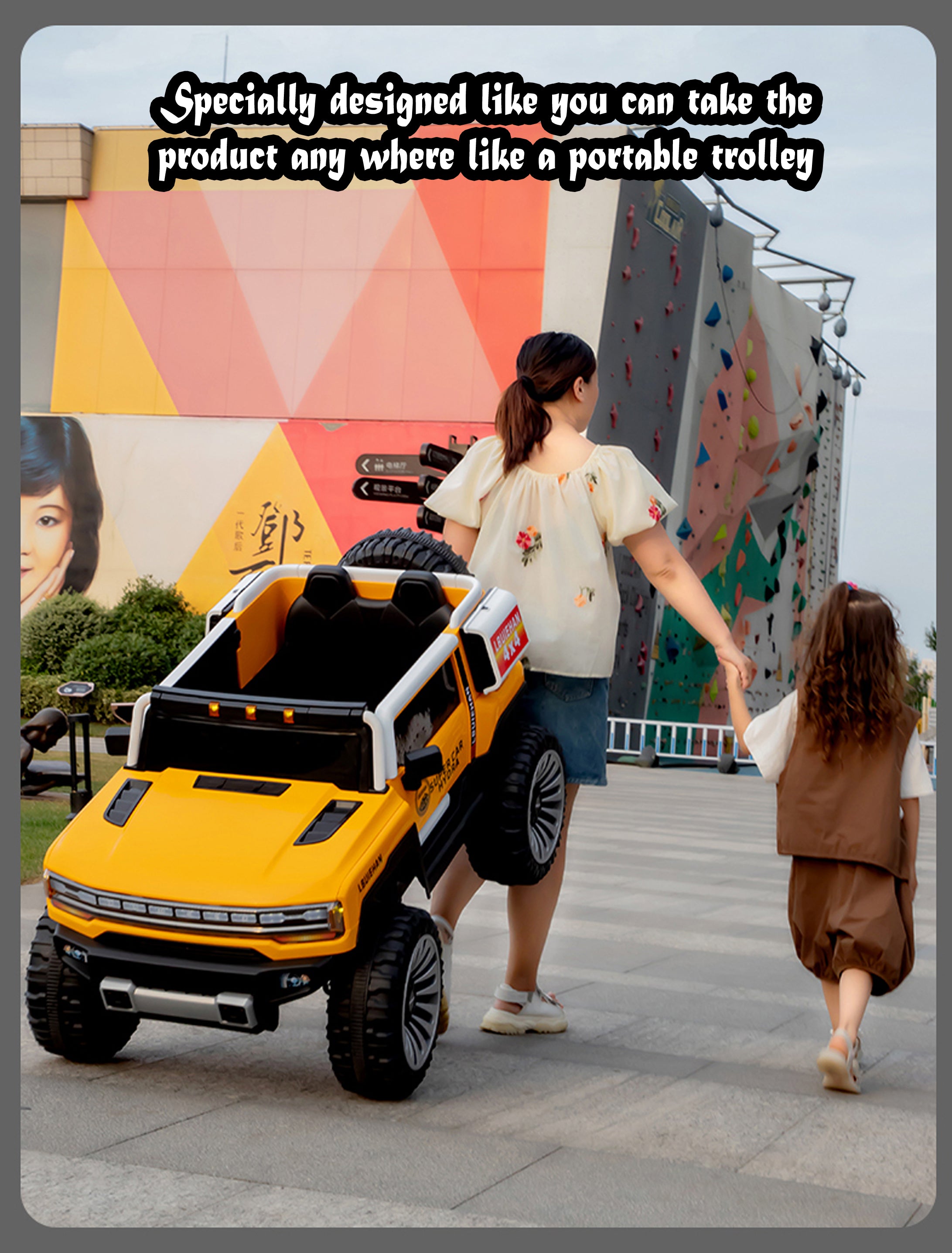 Cubbycoo Trailblazer V4 4x4 Battery Operated Jeep for Kids 2–8 Years