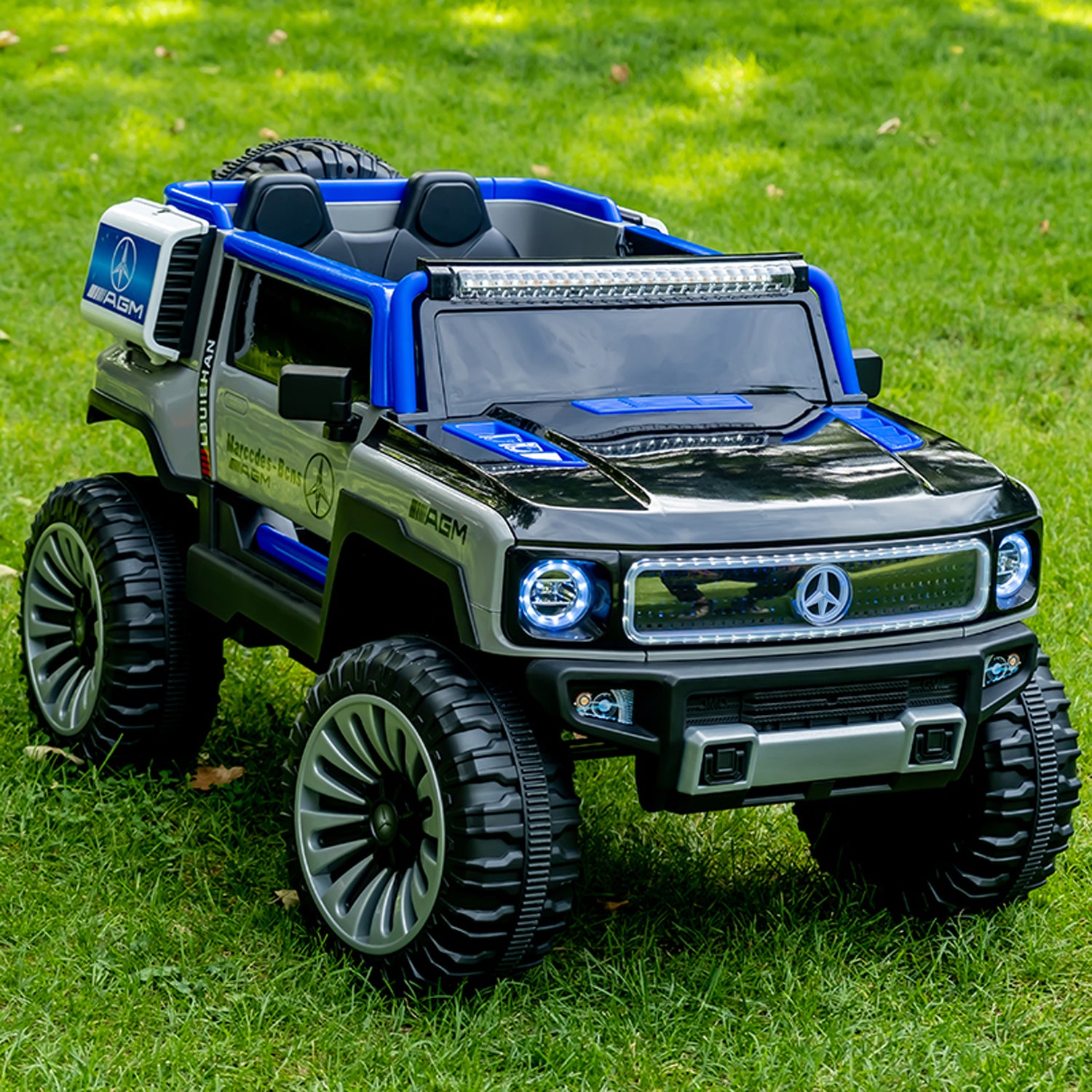BenzCruze V8 Kids 4x4 Electric Ride-On Jeep For Boys & Girls 2–8 Yrs