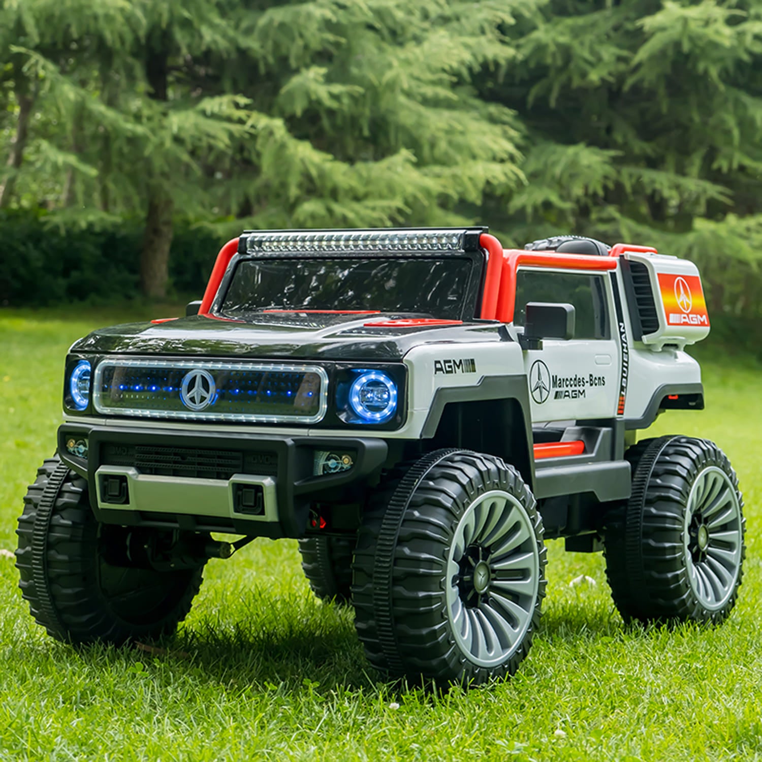 BenzCruze V8 Kids 4x4 Electric Ride-On Jeep For Boys & Girls 2–8 Yrs