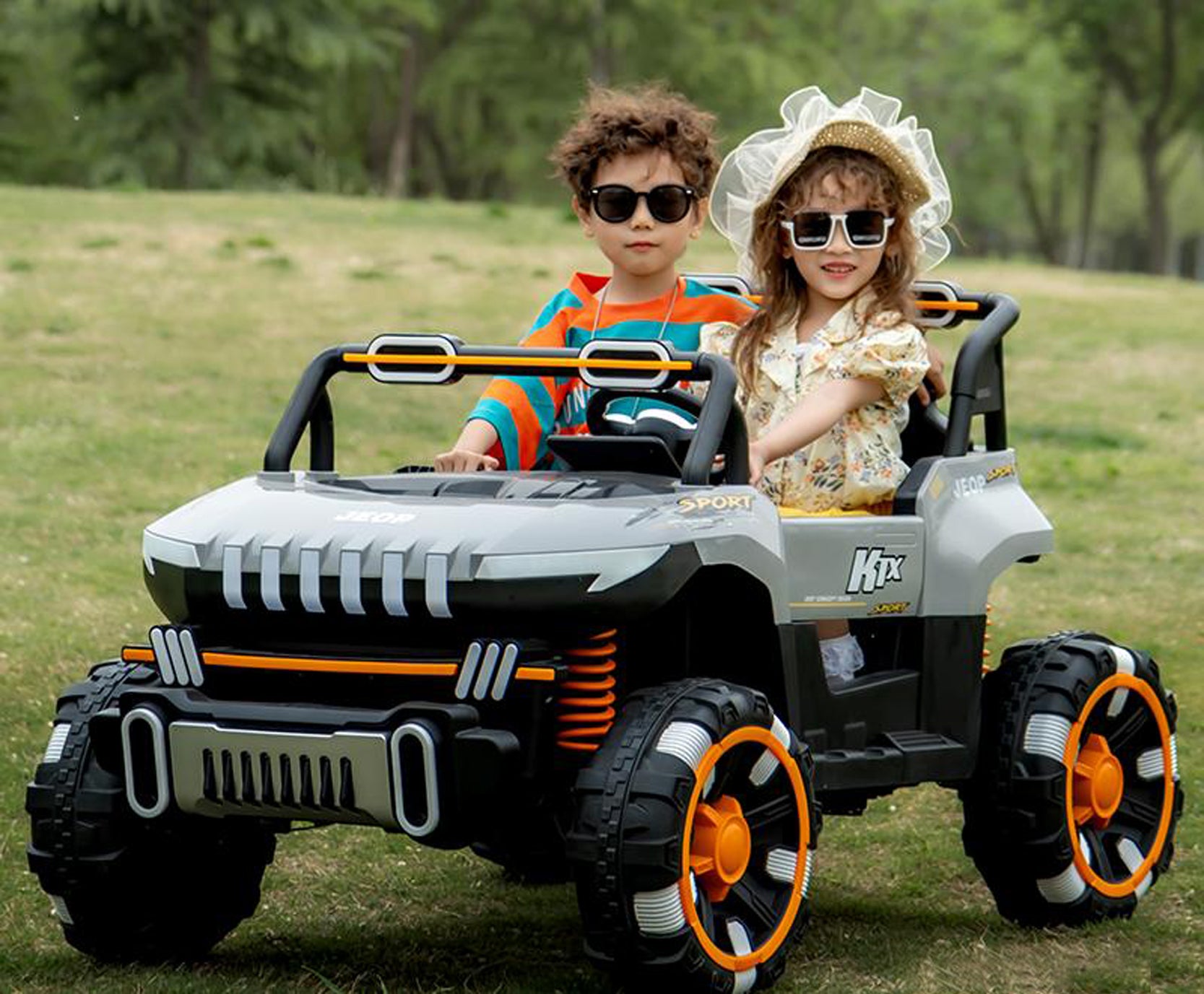 TurboBot 800X Kids 4x4 Electric Ride-On Jeep for Kids Aged 2–8