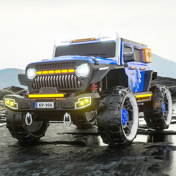 TitanX Armoured 4x4 Electric Ride-On Jeep for Kids 2 to 8 Years