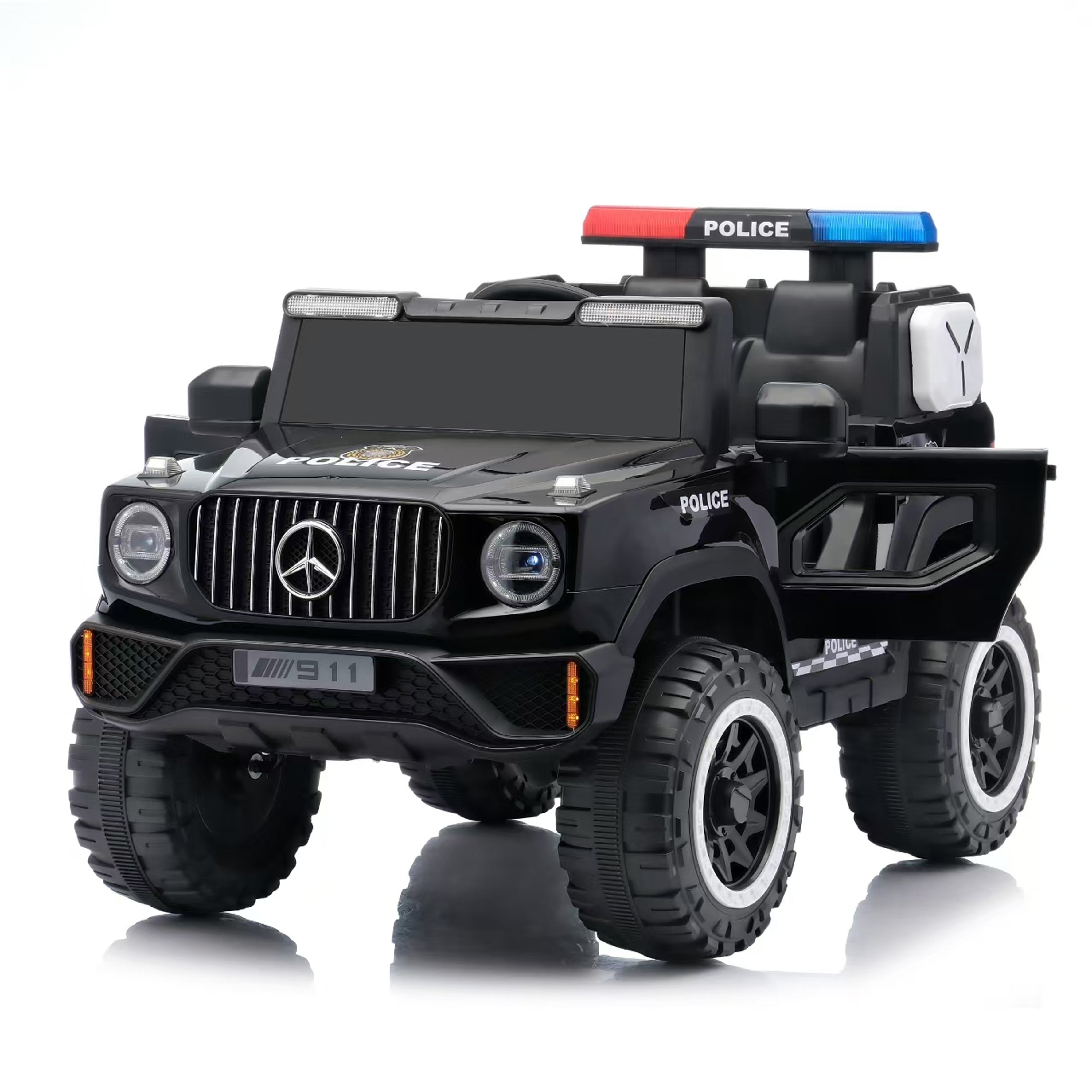 Cubbycoo PatrolStar G700 Police Electric Jeep for Kids 2 to 6 Years Boys & Girls