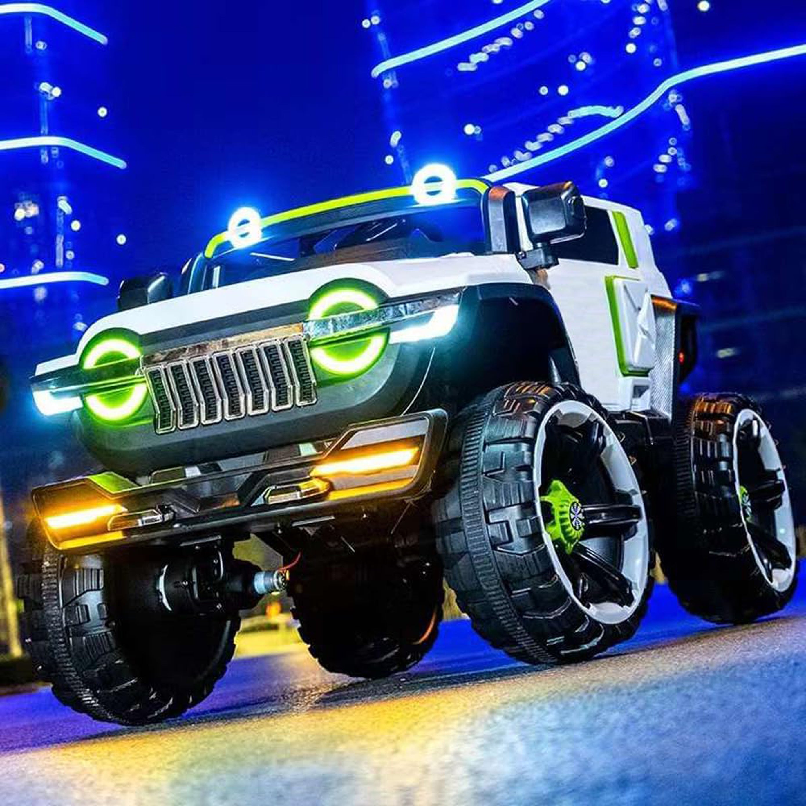 Bulk 4x4 Battery Operated SUV Jeep for Boys & Girls 2-10 Years