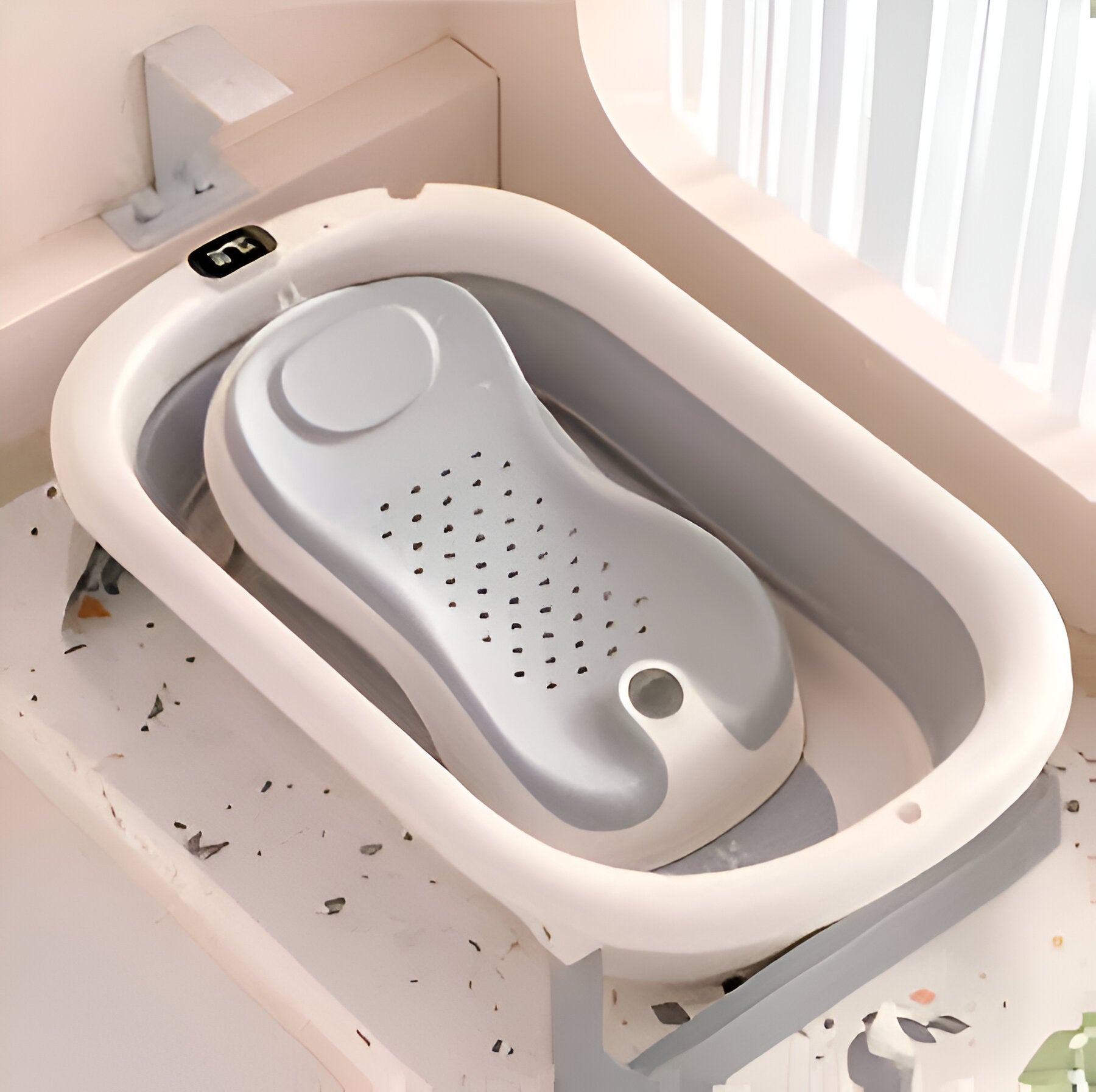 Cubbycoo Foldable Large Baby Bath Tub