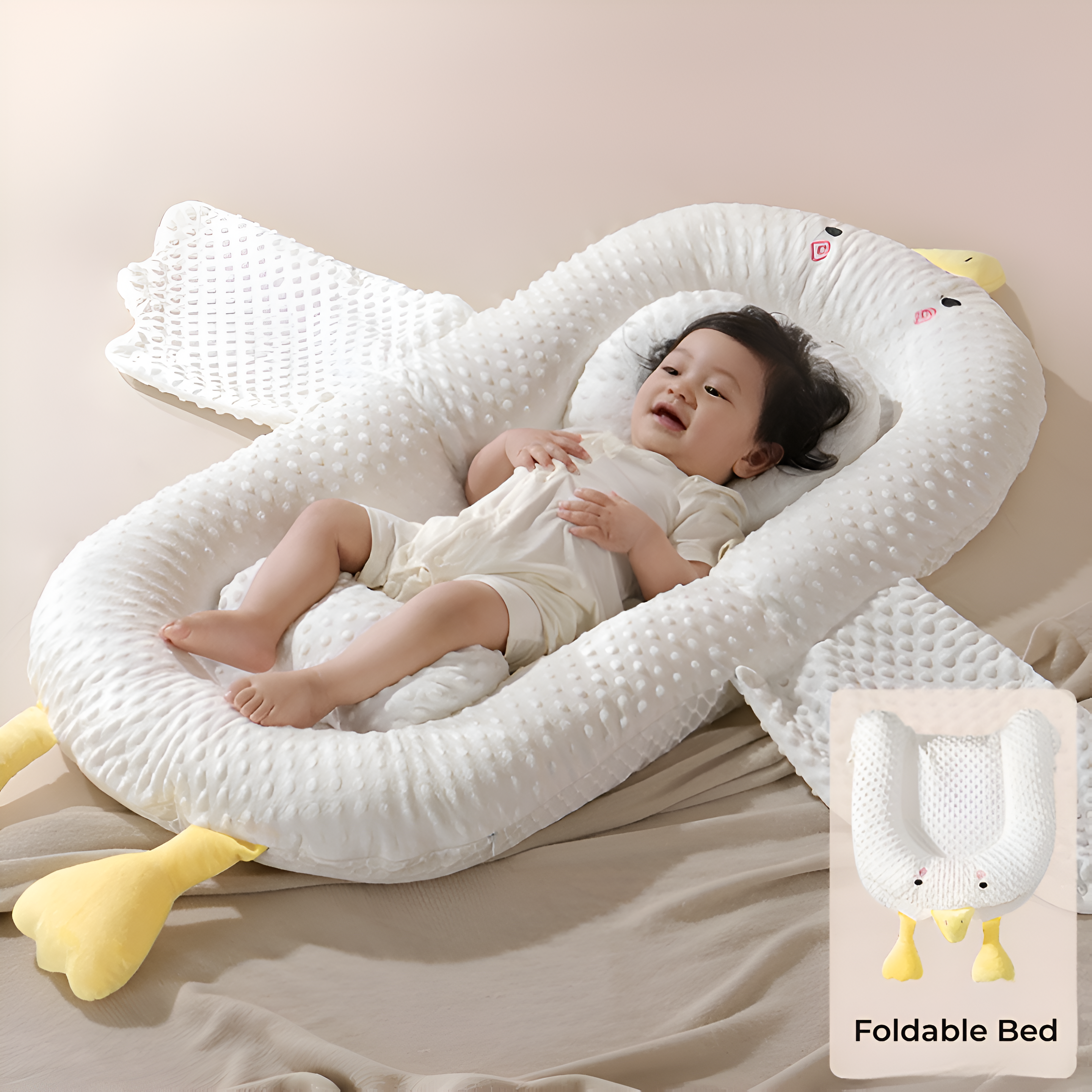 Cubbycoo Newborn Portable Sleeping Nest Bed