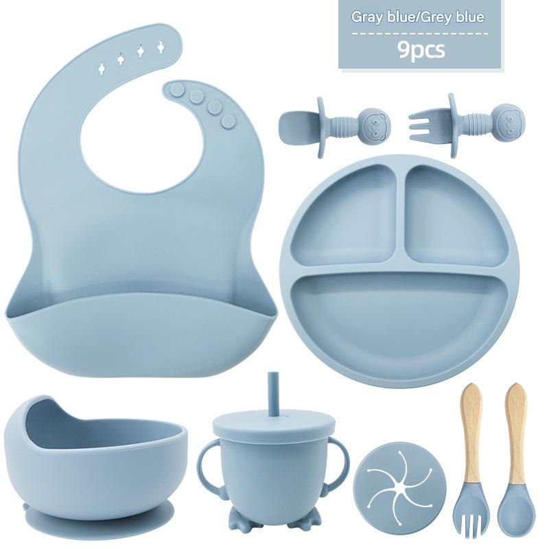 Cubbycoo Baby Feeding Set  Sky Blue