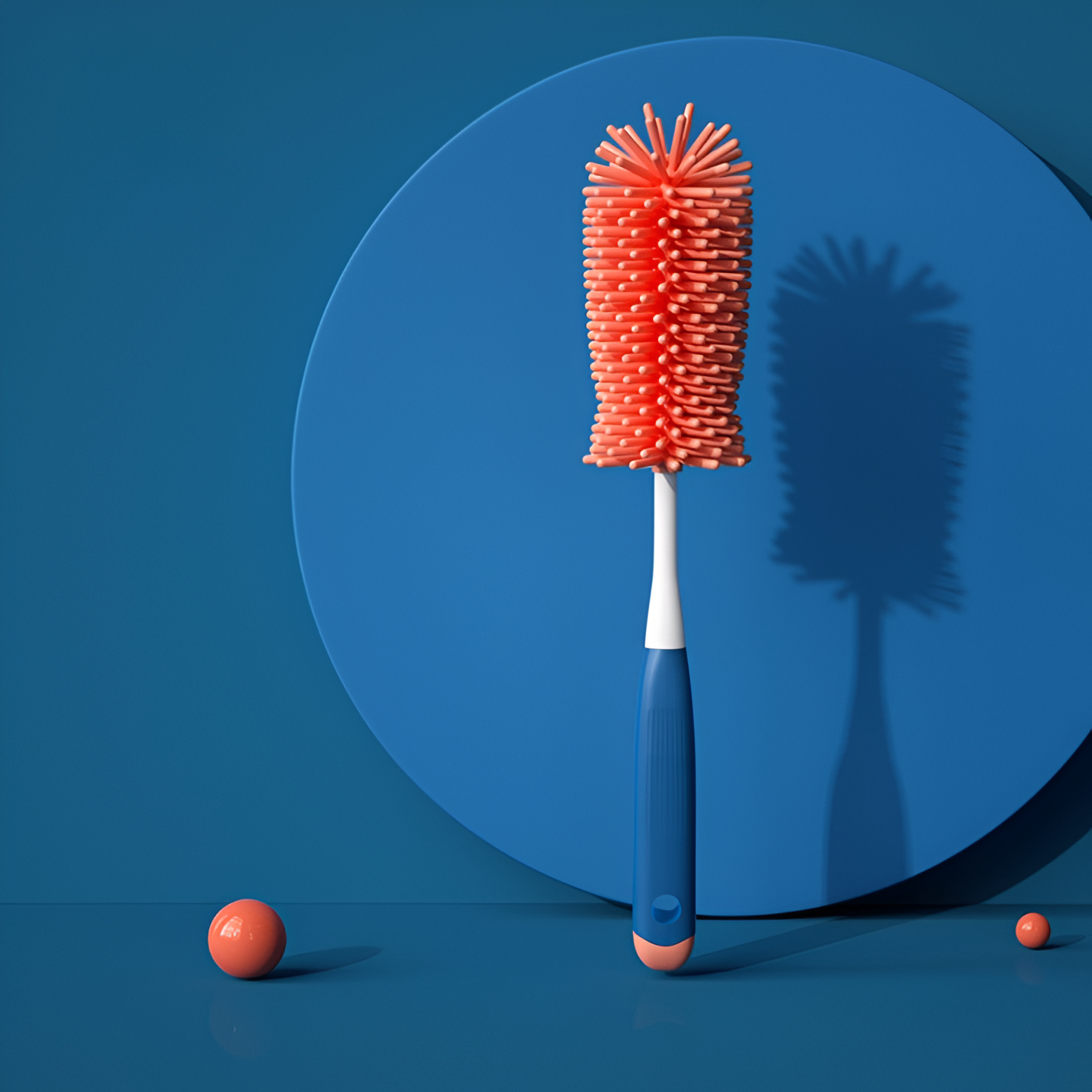 Cubbycoo Baby Bottle Brush Set (Pink/Blue)