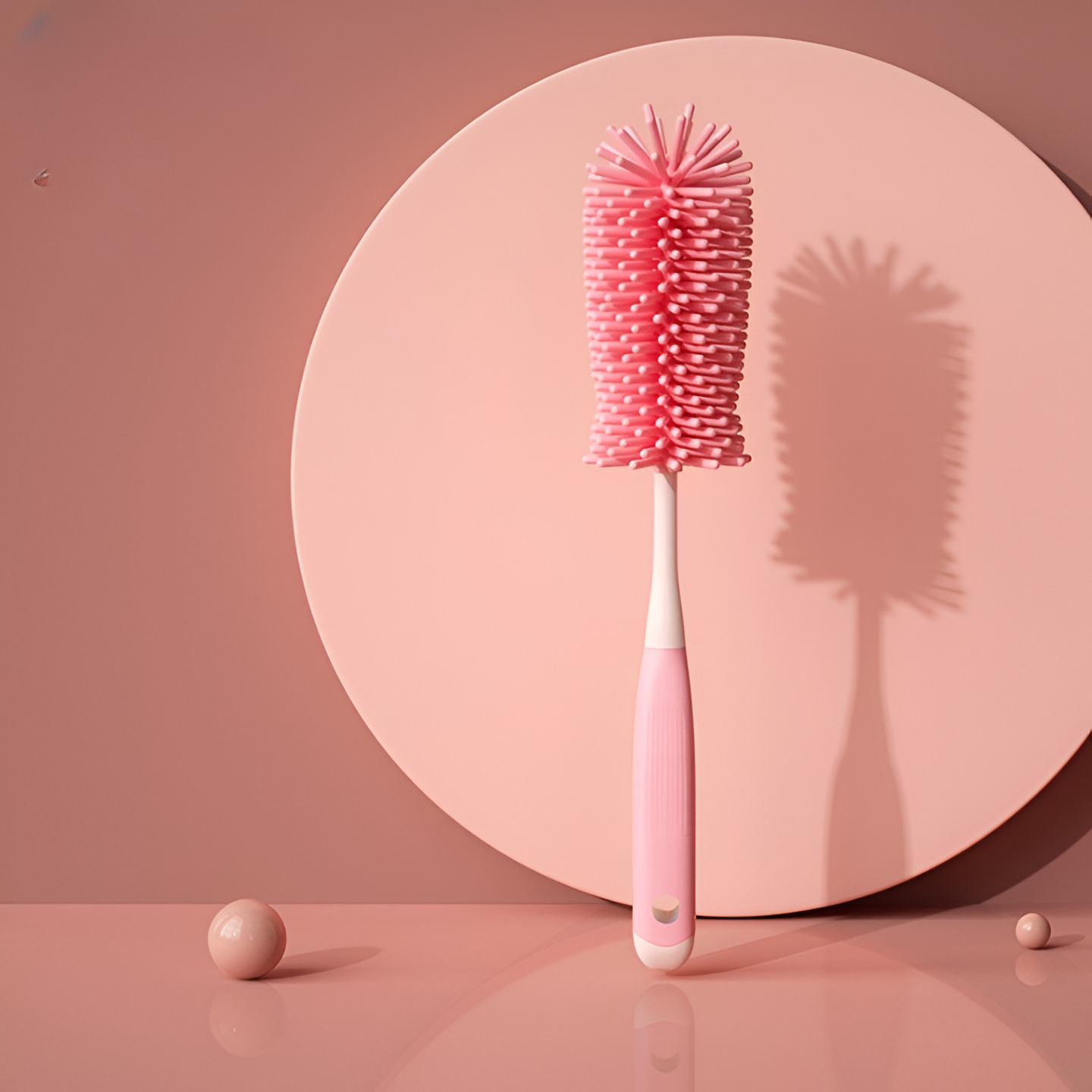 Cubbycoo Baby Bottle Brush Set Pink