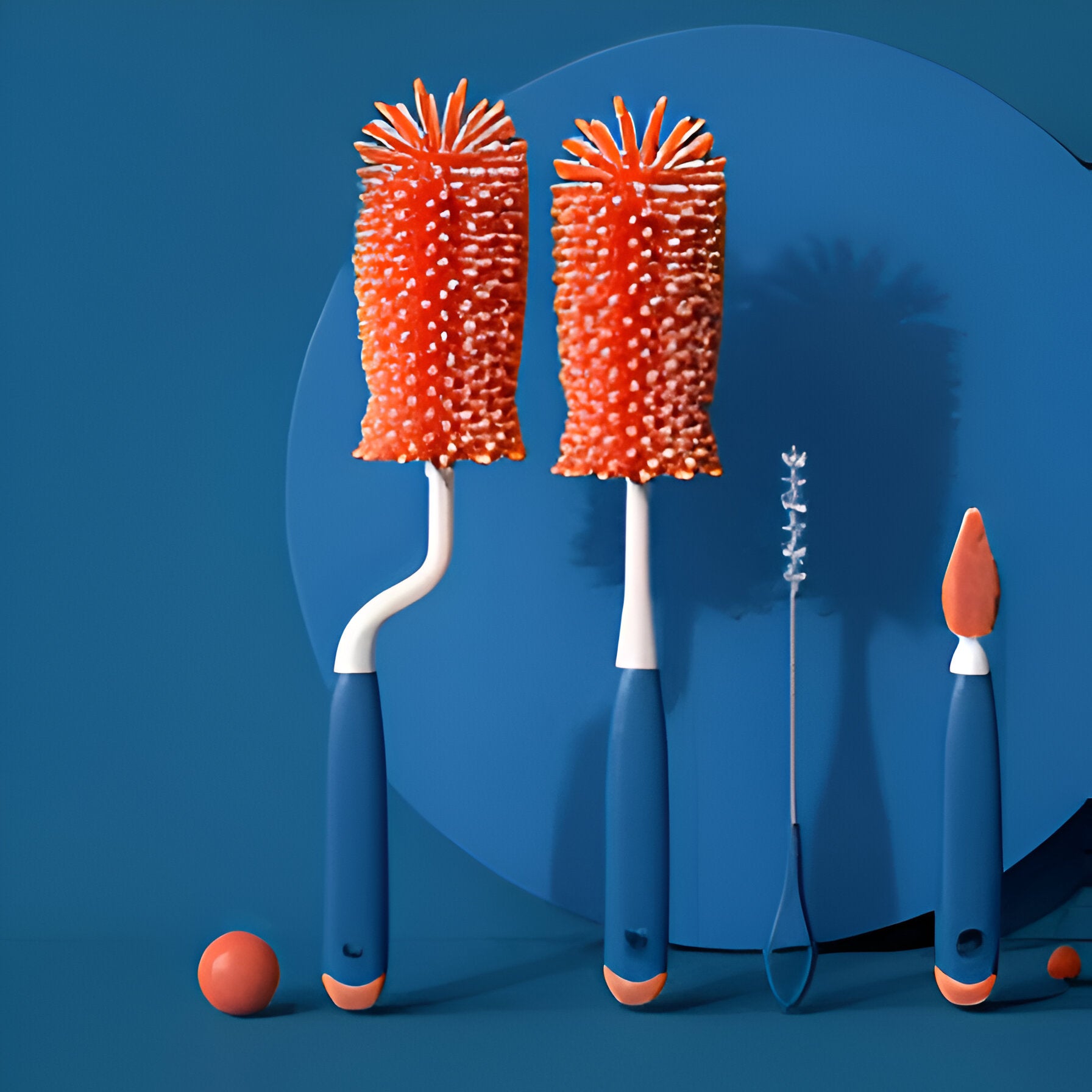 Cubbycoo Baby Bottle Brush Set Blue