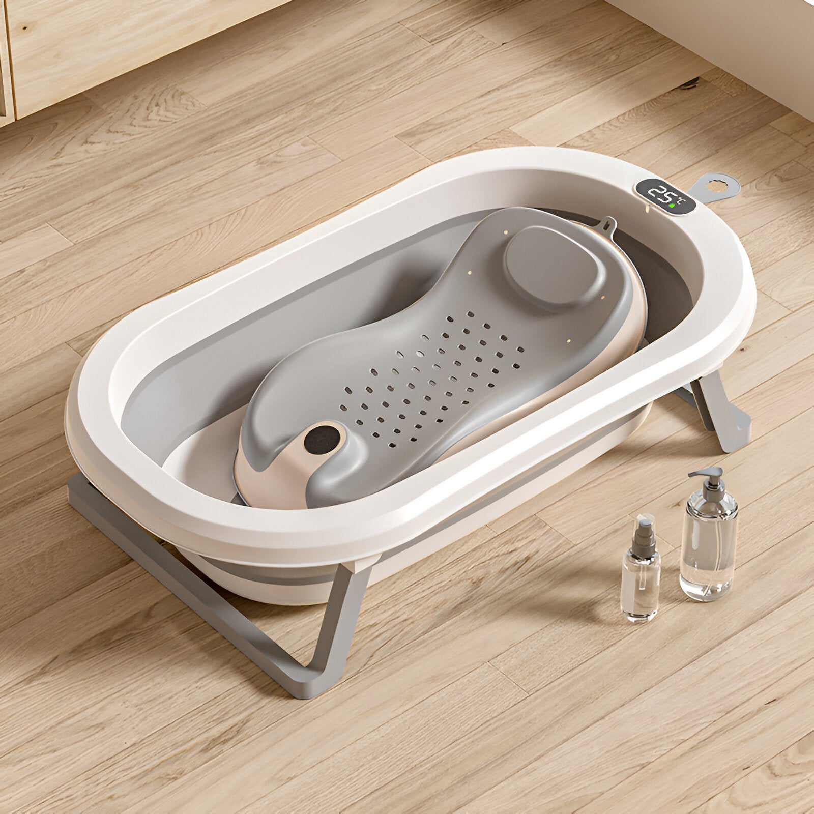 Cubbycoo Foldable Large Baby Bath Tub
