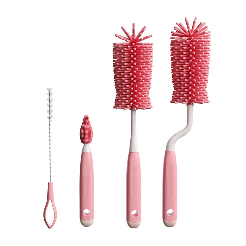 Cubbycoo Baby Bottle Brush Set (Pink/Blue)