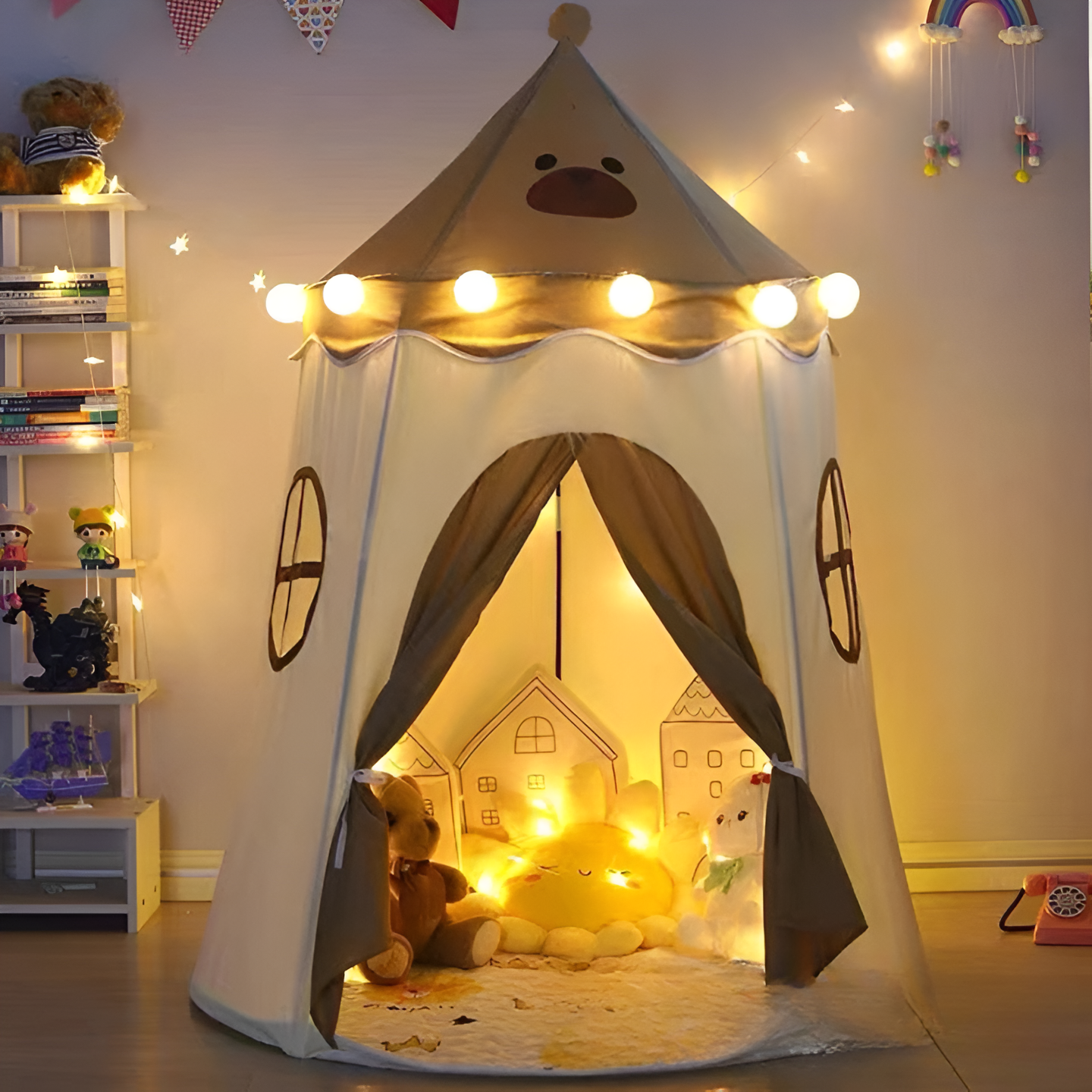 Cubbycoo Indoor Kids Play Tent Castle
