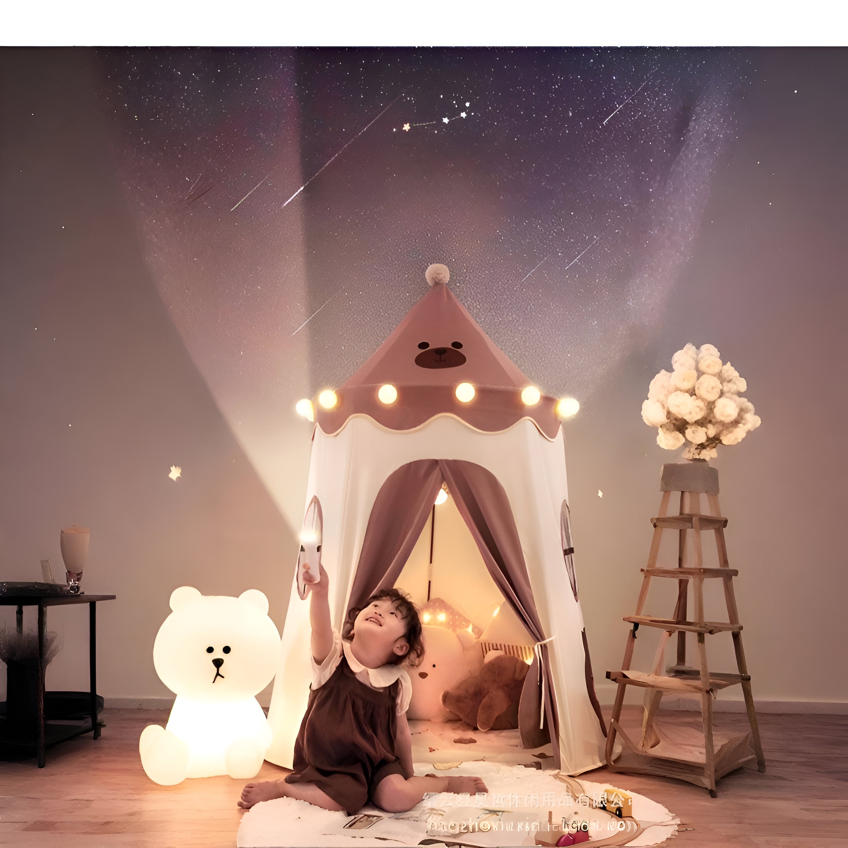 Cubbycoo Indoor Kids Play Tent Castle