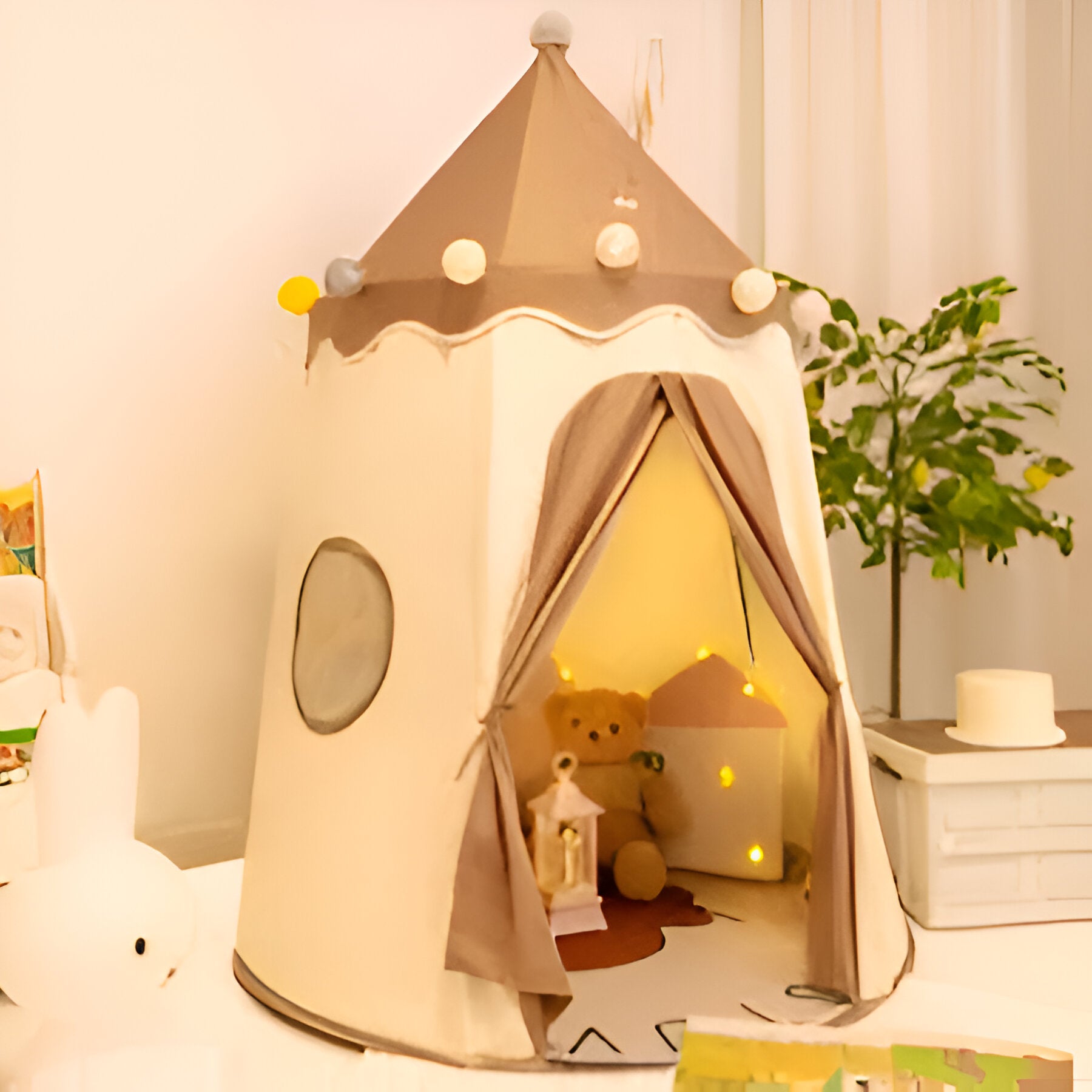 Cubbycoo Indoor Kids Play Tent Castle
