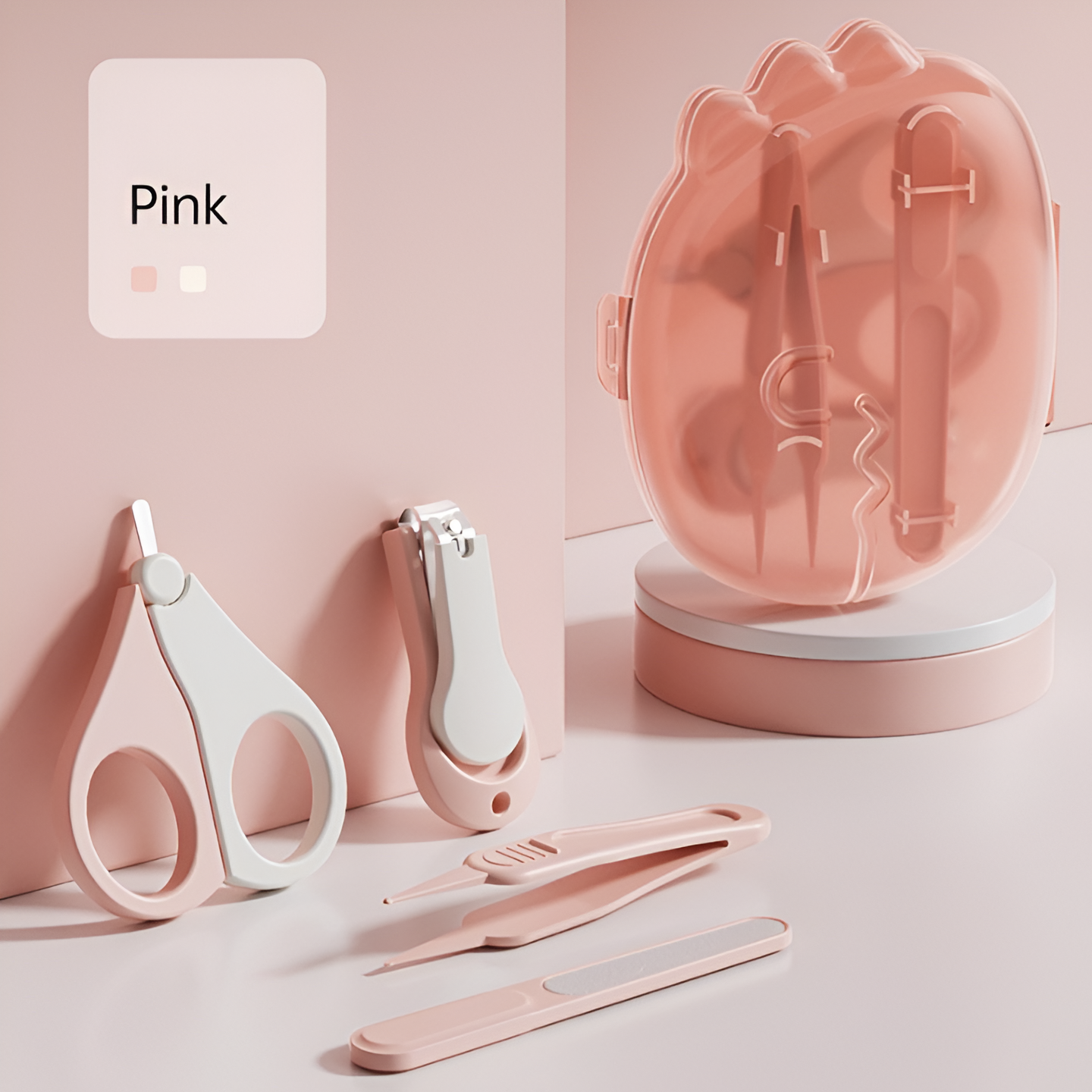 Cubbycoo Baby Nail Clipper Set (Green/Purple/Pink)