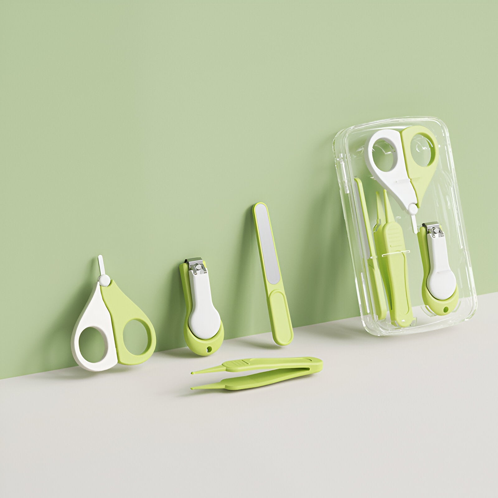 Cubbycoo Baby Nail Clipper Set (Green/Purple/Pink)