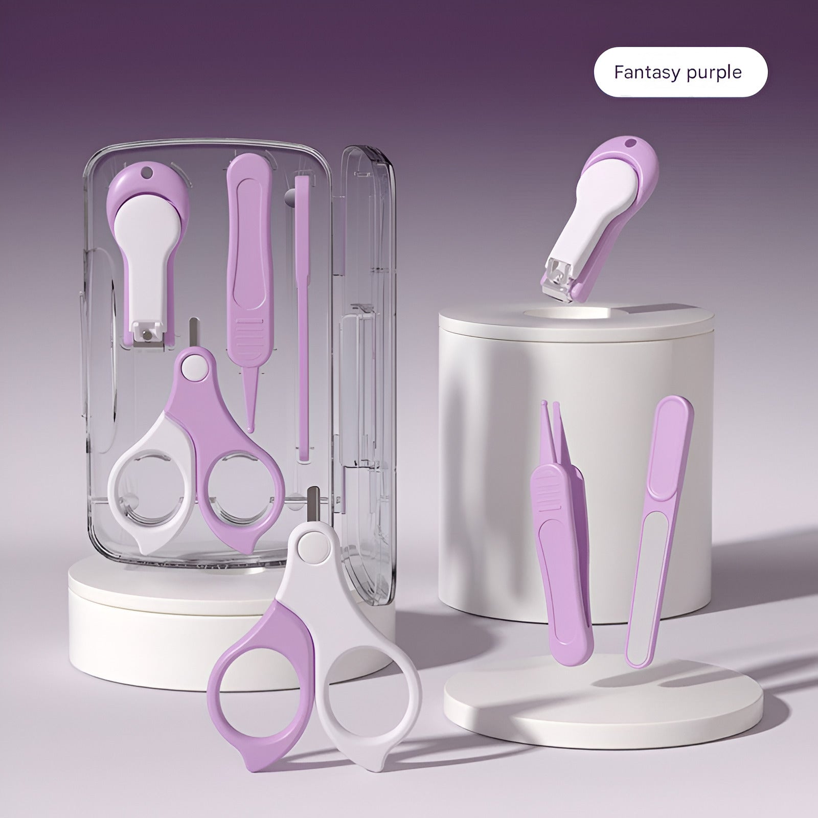 Cubbycoo Baby Nail Clipper Set Purple