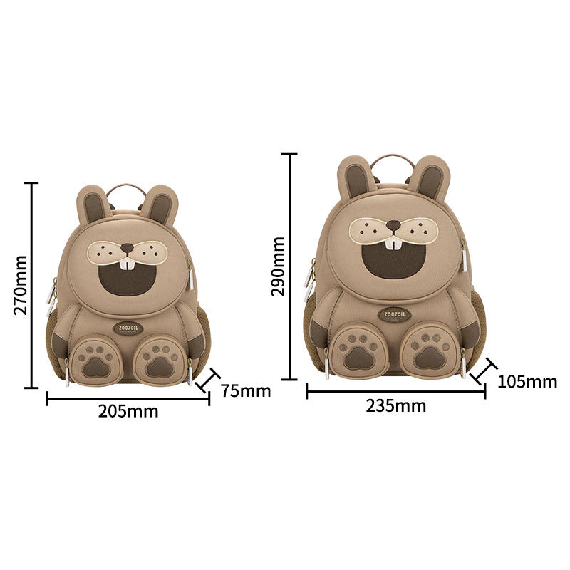 Cute Forest Animal Kids Backpack | Lightweight Preschool & Kindergarten Bag