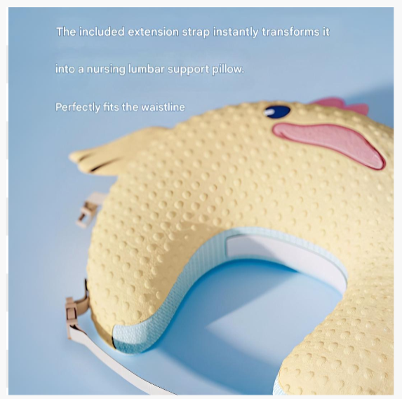 Newborn anti-spit-up pillow for safe feeding and sleep