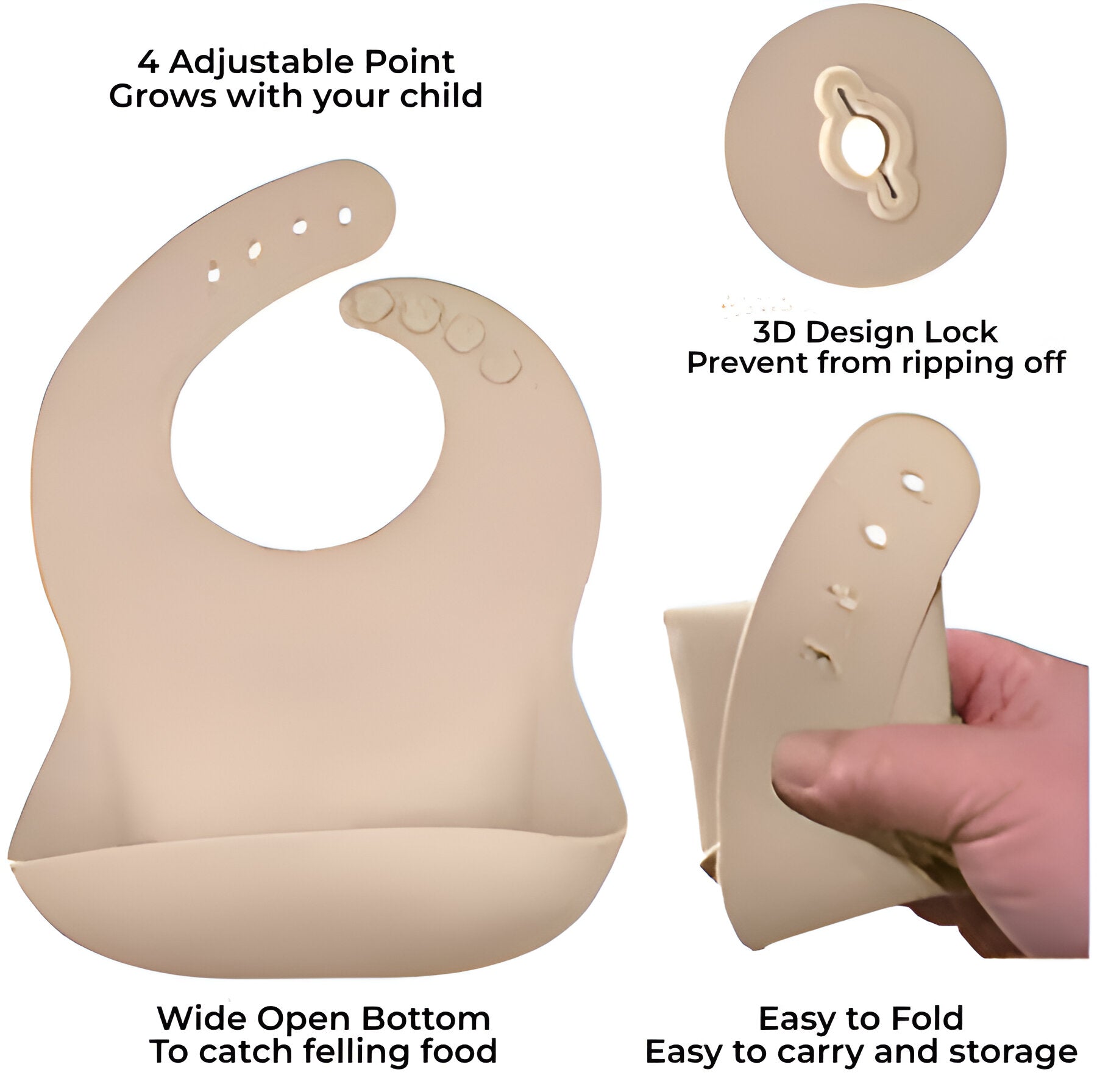Cubbycoo Baby Feeding Set Beige